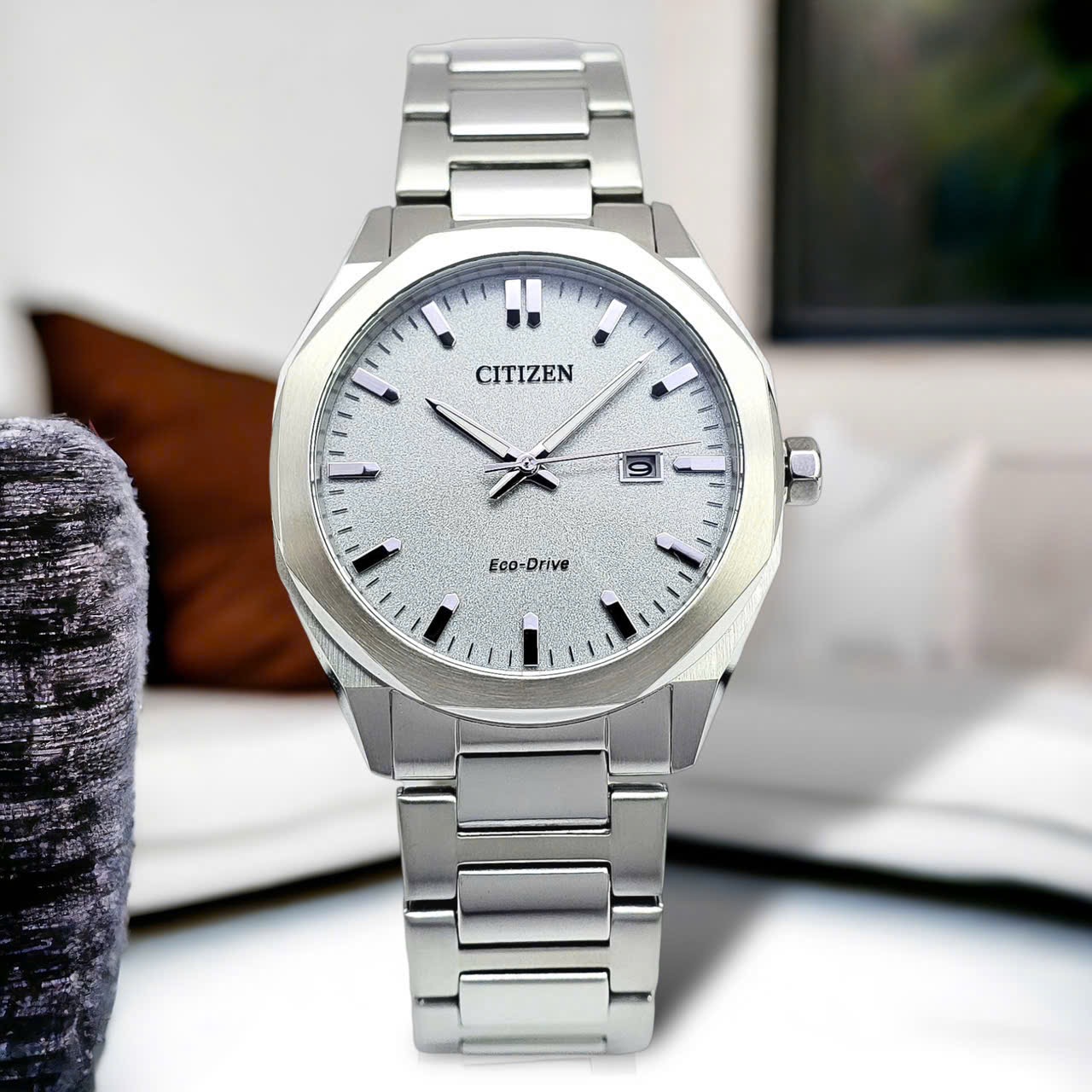 (ĐỒNG HỒ NAM) Citizen BM7600-81A Promaster Silver-Tone Watch 41mm