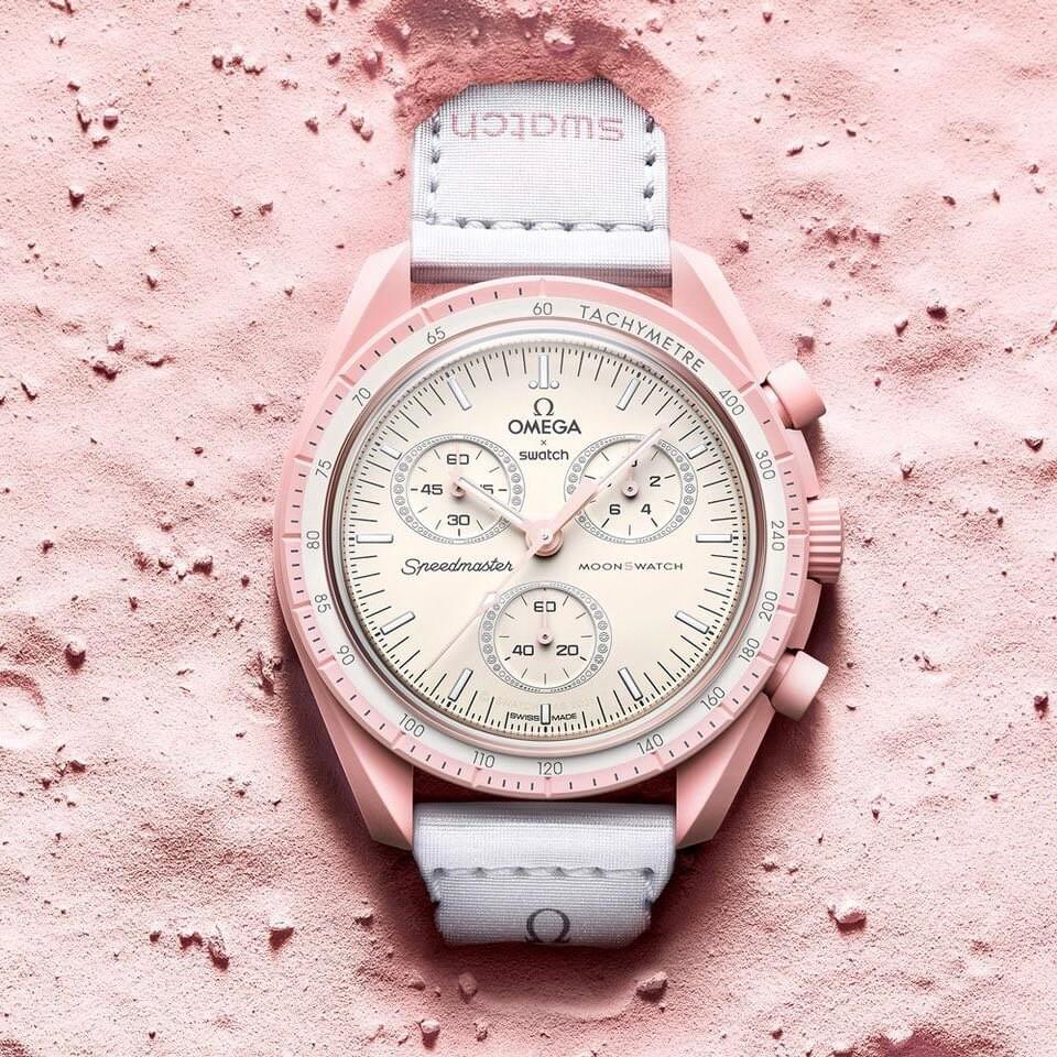 Omega Swatch Mission To Venus Watch 42MM SO33P100