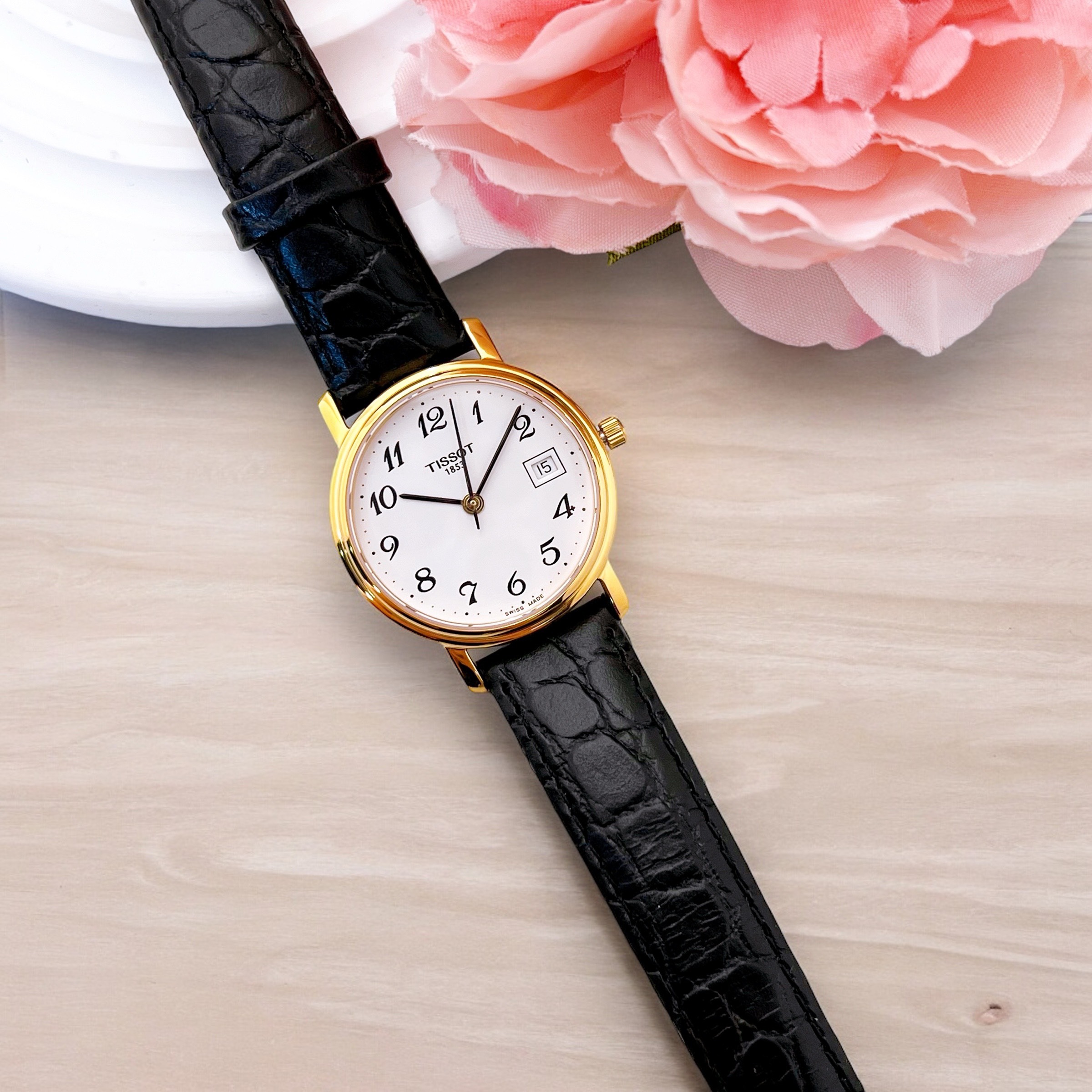 Ảnh 2 của (ĐỒNG HỒ NỮ) TISSOT Desire Gold PVD Ladies Watch  (T52512112 )T52.5.121.12