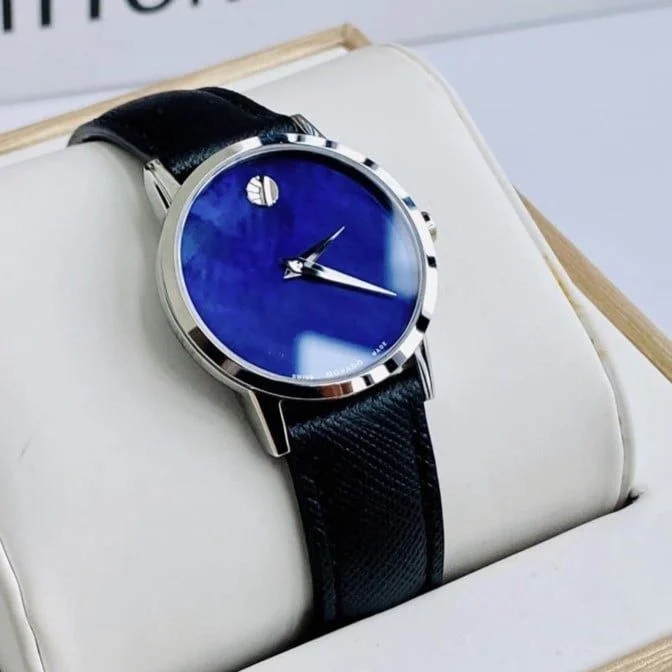 (ĐỒNG HỒ NỮ) Movado Quartz 0607422 Museum Classsic 28mm