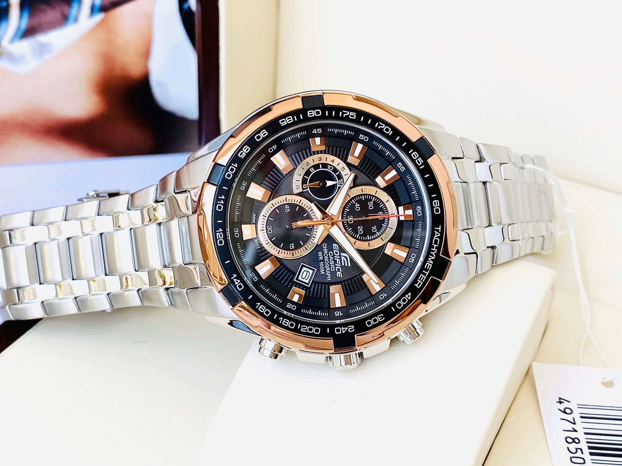 Ảnh 4 của (ĐỒNG HỒ NAM) Casio Edifice EF-539D-1A5 ( EF539D1A5 ) 48mm