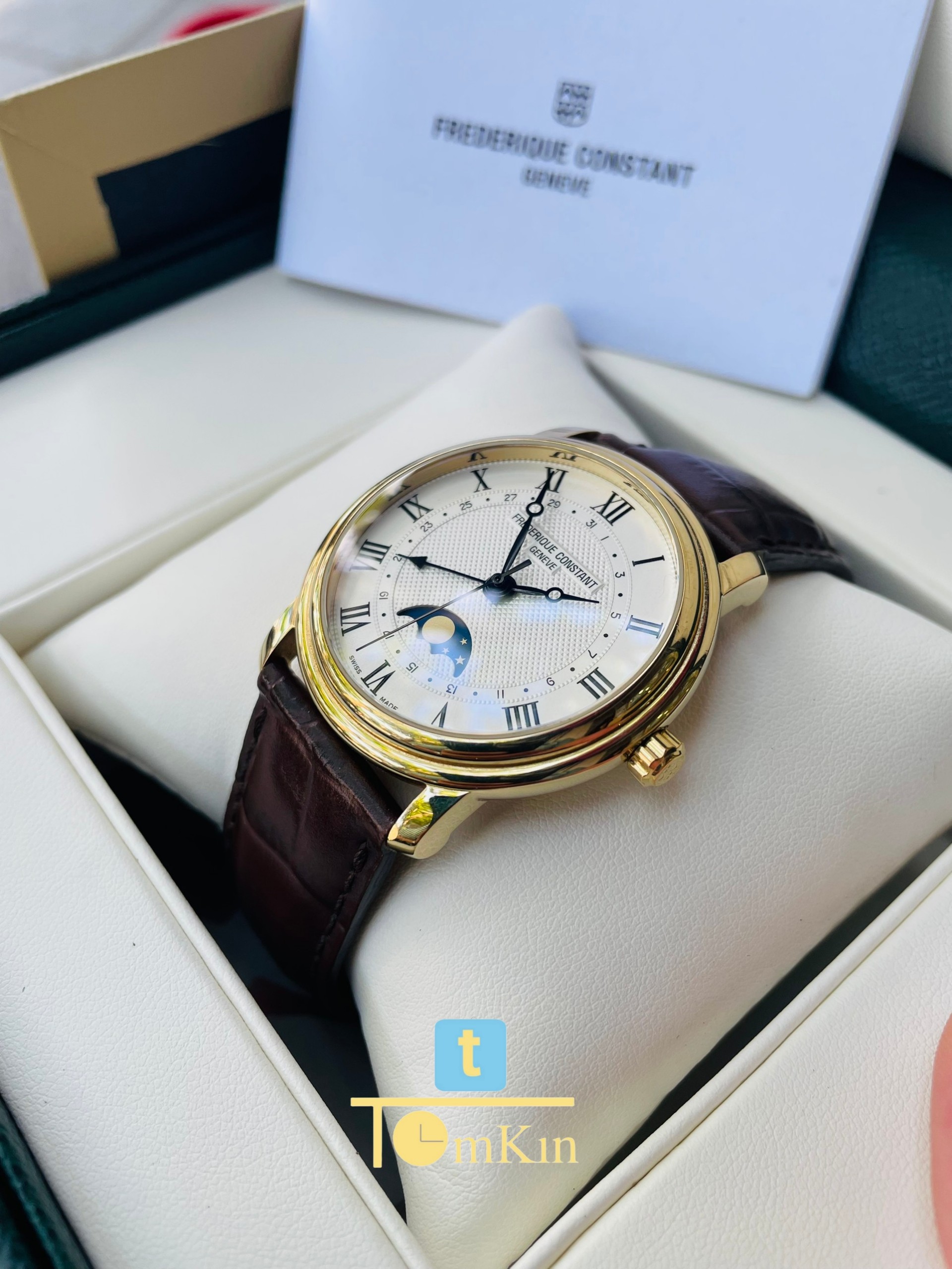 Ảnh 2 của (DEAL LƯỚT) ĐỒNG HỒ NAM FREDERIQUE CONSTANT MOONPHASE FC-330MC4P5 FC330MC4P5 40mm
