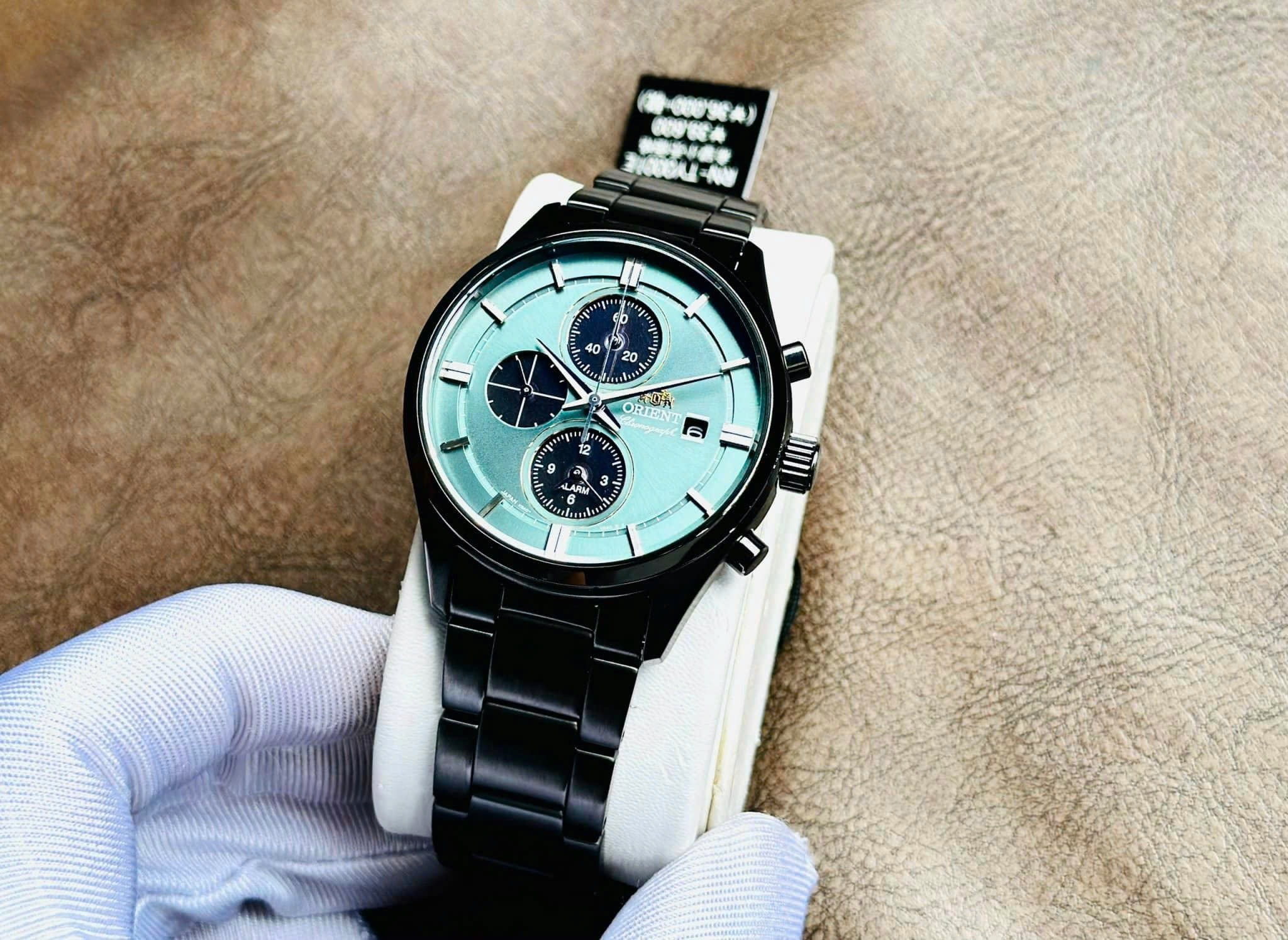 (ĐỒNG HỒ NAM) Orient Solar RN-TY0001E Contemporary Chronograph - Đồng Hồ Nam ( RNTY0001E )