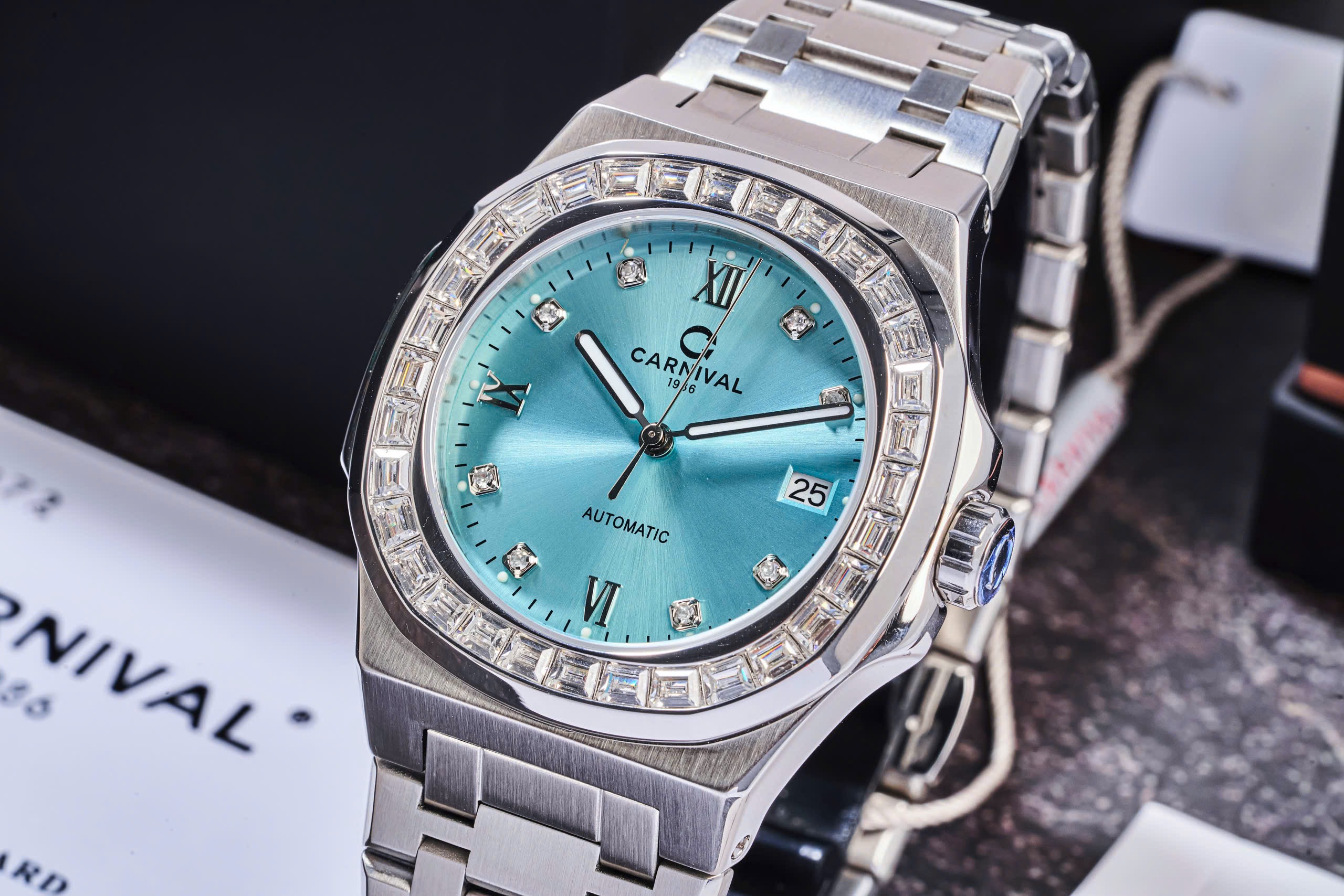 Ảnh 2 của (ĐỒNG HỒ NAM) Carnival 8129G-VT-XDT New Arrivals ( 8129G) 40mm