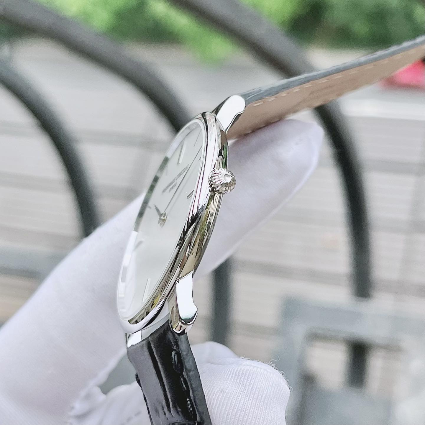 Ảnh 4 của (ĐỒNG HỒ NAM) (New) Frederique Constant Slimline FC-200S5S36 ( FC200S5S36 ) ( 200S5S36 ) 39mm