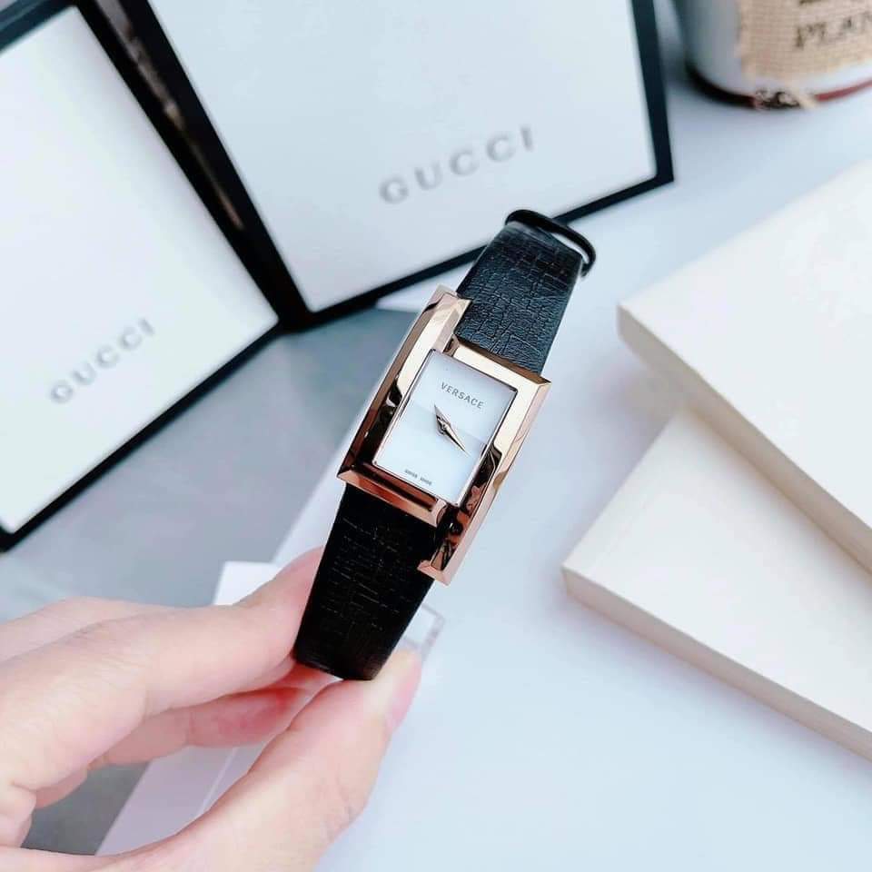 Ảnh 4 của (ĐỒNG HỒ NỮ) Versace Greca VELU00419 Icon Black Watch 39x21mm (~34mm tròn)