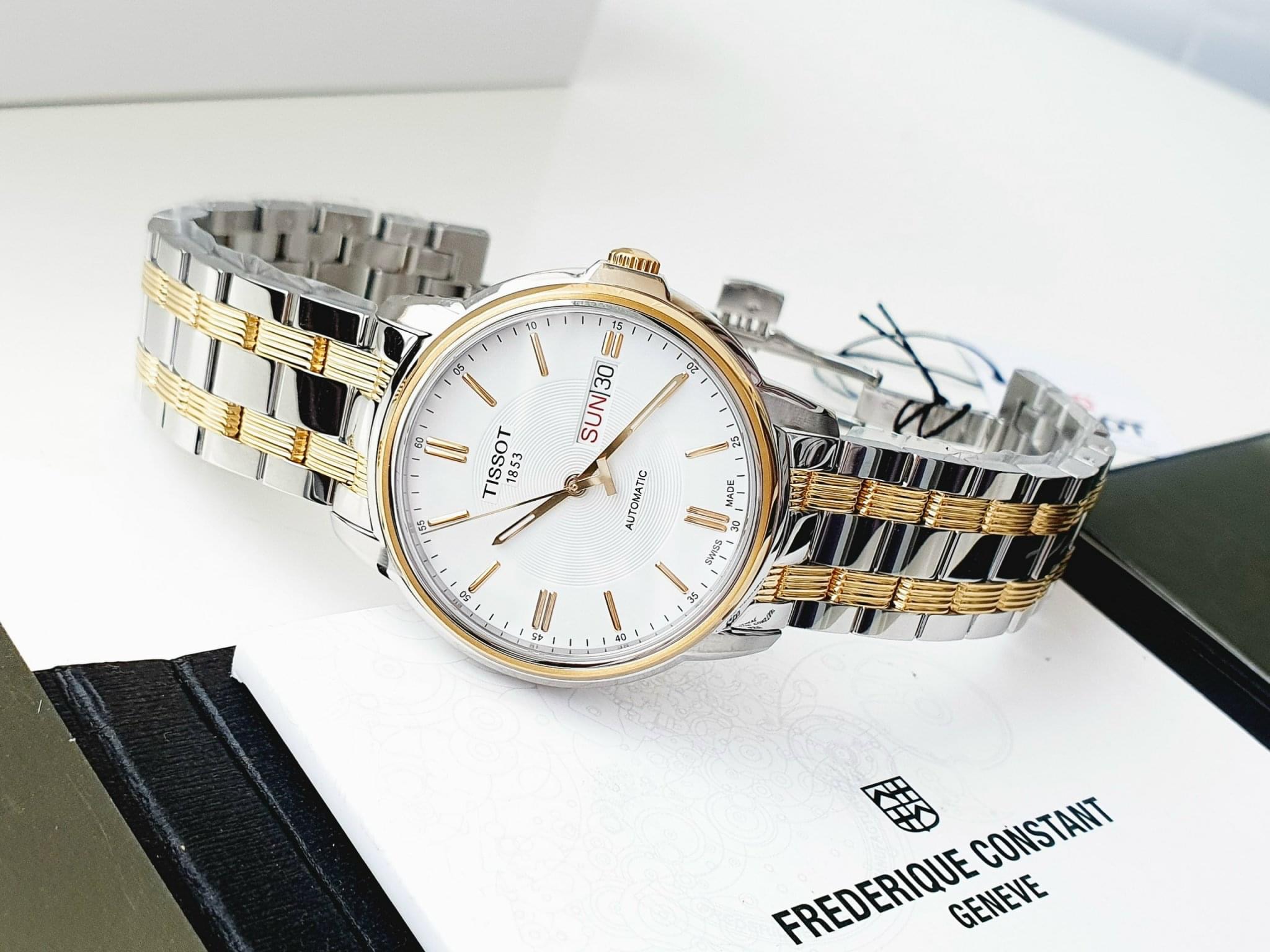 Ảnh 3 của (ĐỒNG HỒ NAM) (New) Tissot Automatic T-Classic III White Dial T065.430.22.031.00 ( T0654302203100 ) 39.7mm