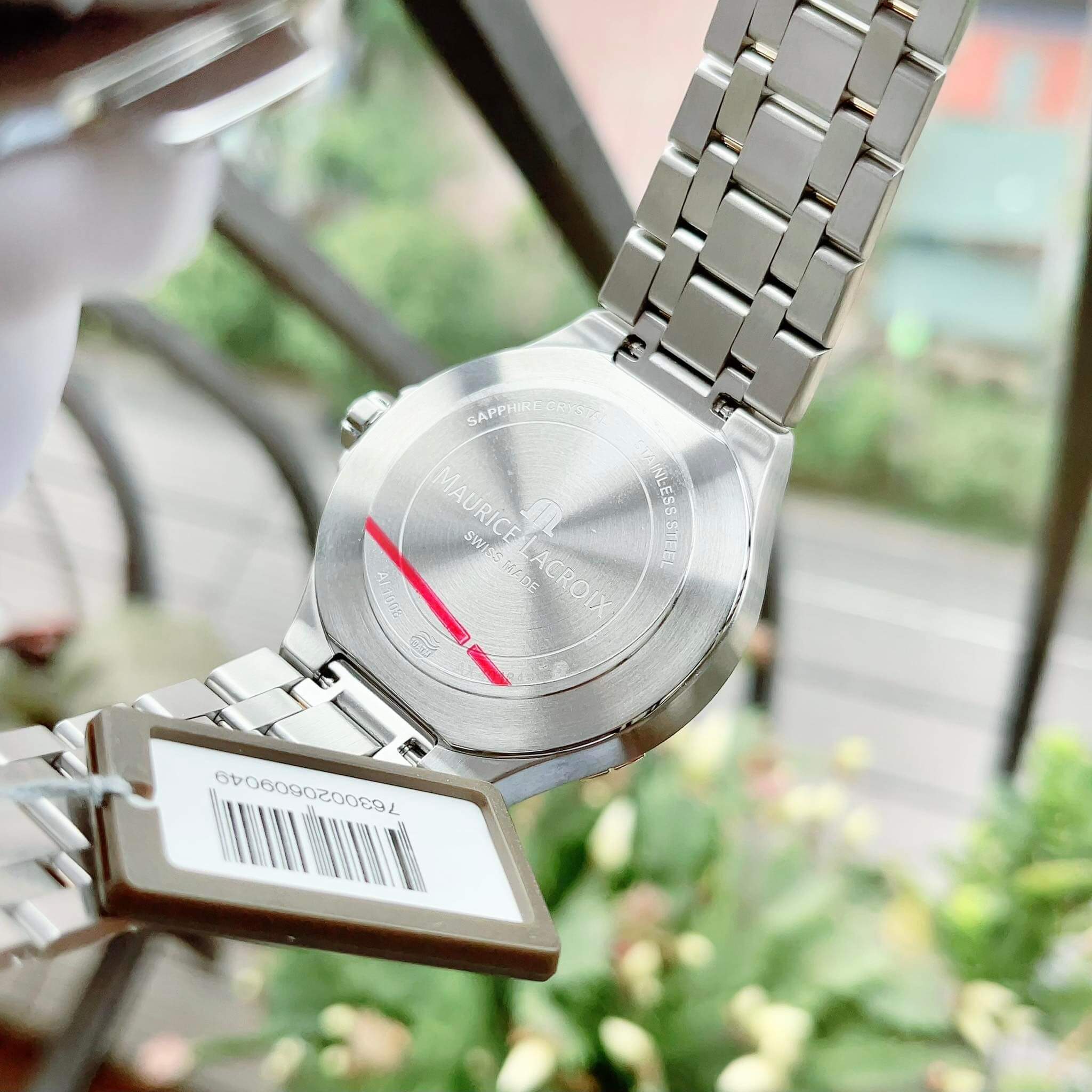Ảnh 5 của (ĐỒNG HỒ NAM) (New) Maurice Lacroix Aikon Quartz AI1008-PVY13-433-1 ( AI1008PVY134331 )  42mm