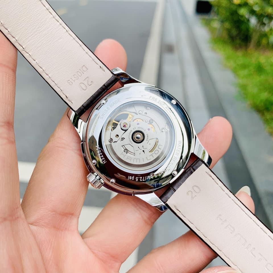 Ảnh 6 của Hamilton Jazzmaster OpenHeart Marron - H32565595