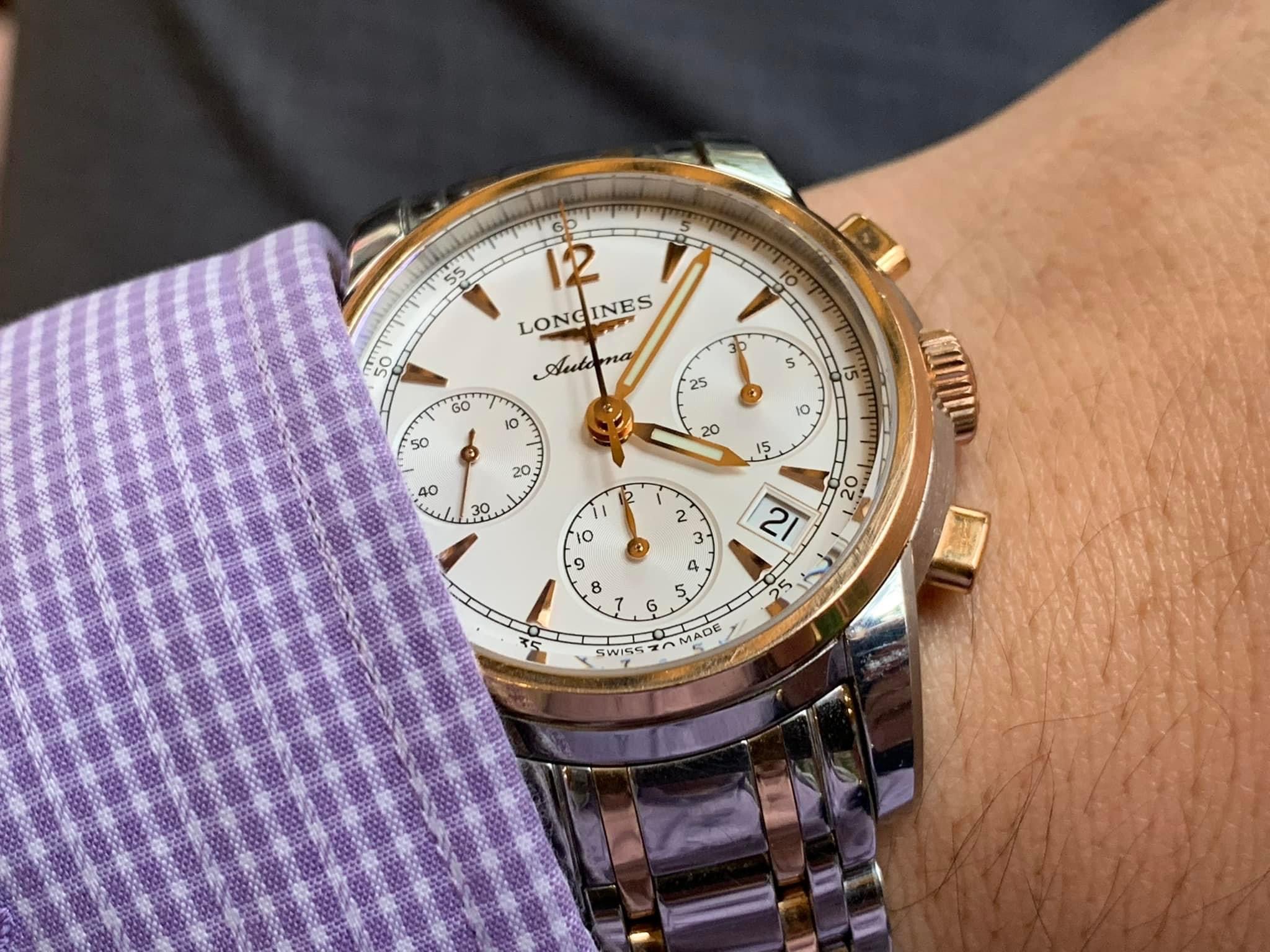 [Deal Lướt]LONGINES THE SAINT-IMIER CHRONOGRAPH 41MM L2.752.5.72.7