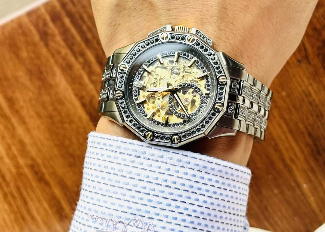 Ảnh 2 của (Đồng hồ Nam) Bulova 98A293 Octava Crystal Watch 42MM