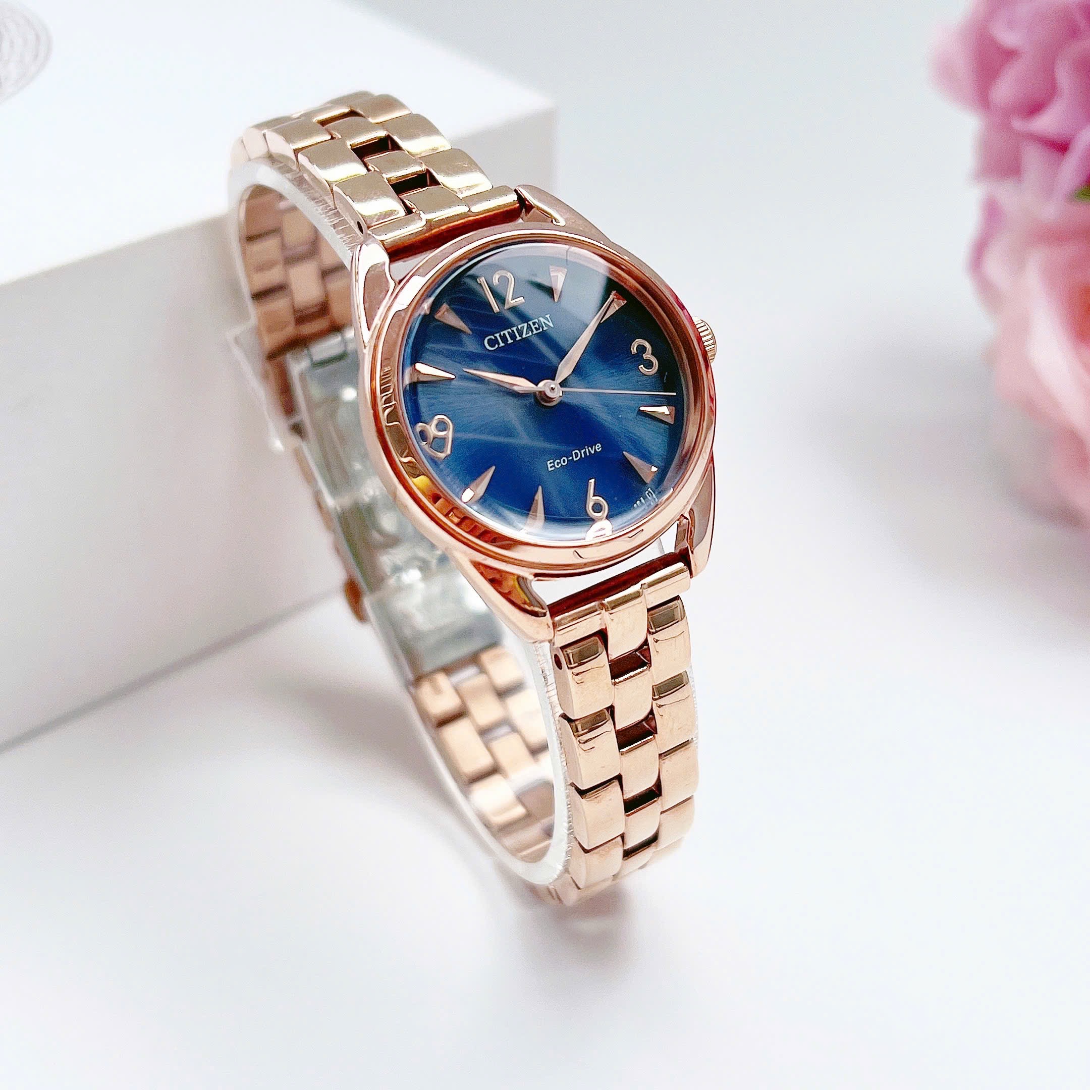 (ĐỒNG HỒ NỮ) Citizen Eco-Drive EM0688-78L 27mm