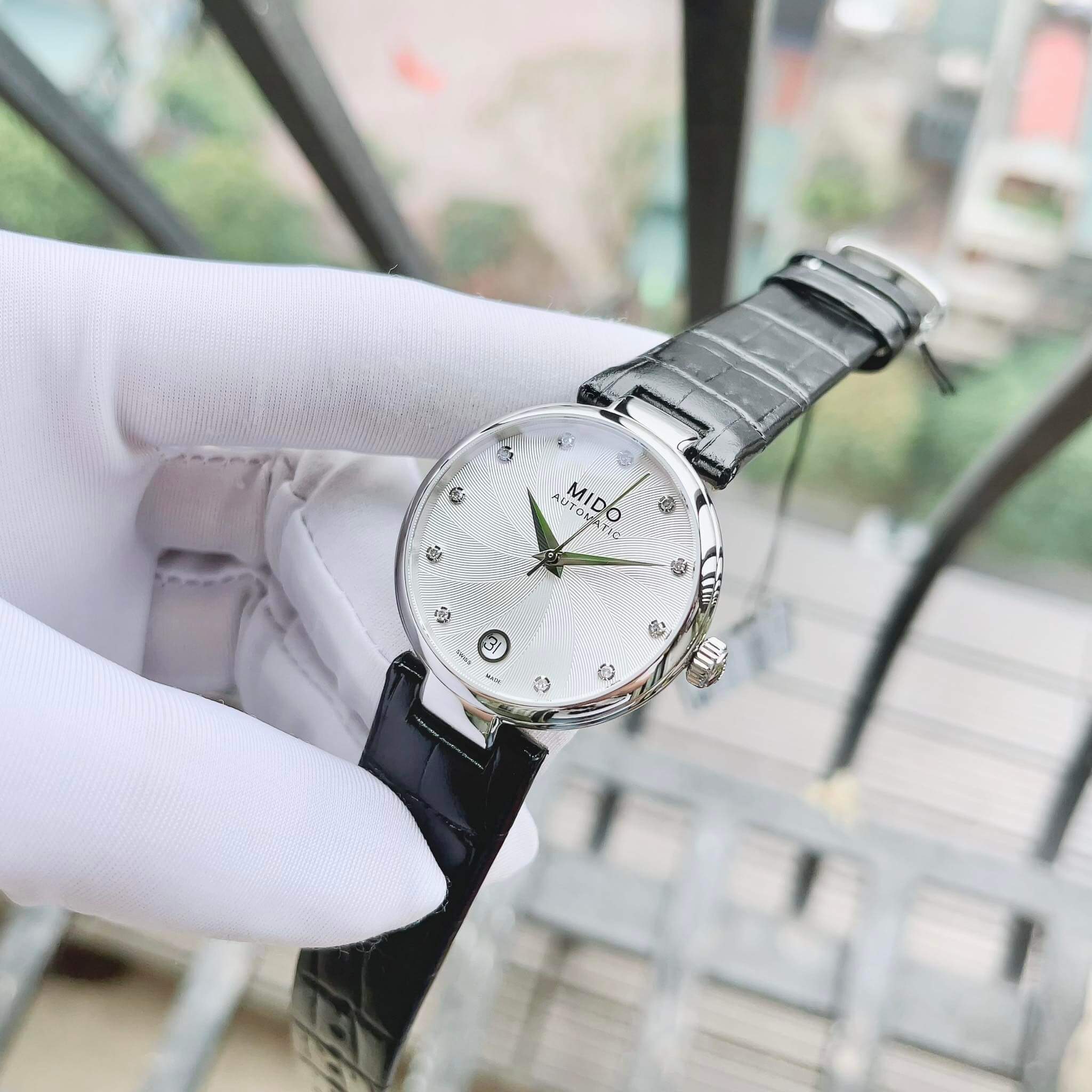 Ảnh 3 của ĐỒNG HỒ NỮ Mido Baroncelli II M022.207.16.036.10 ( M0222071603610 ) 33mm
