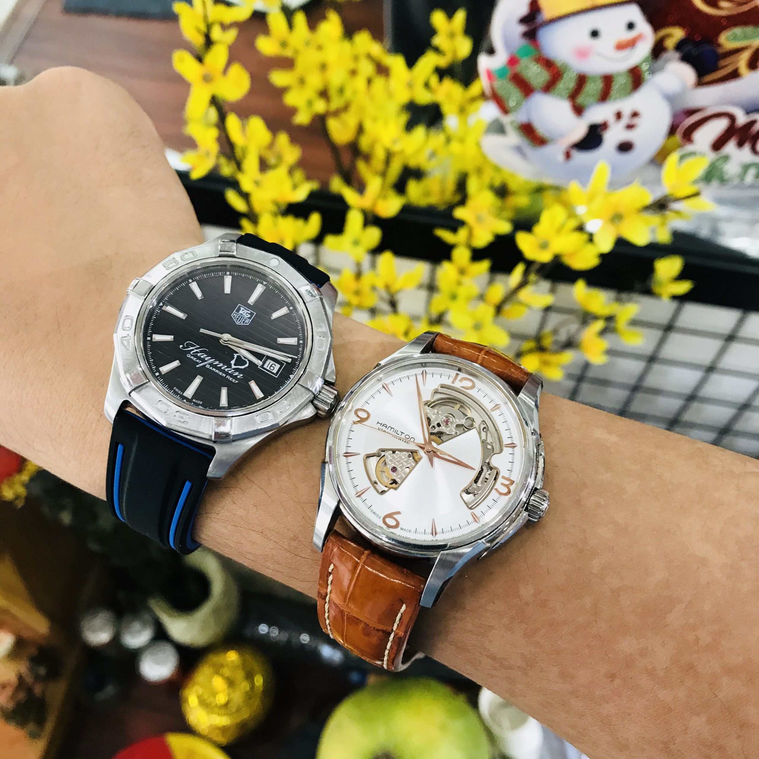 Ảnh 5 của HAMILTON Jazzmaster Open Heart Automatic Watch 40mm- H32565555