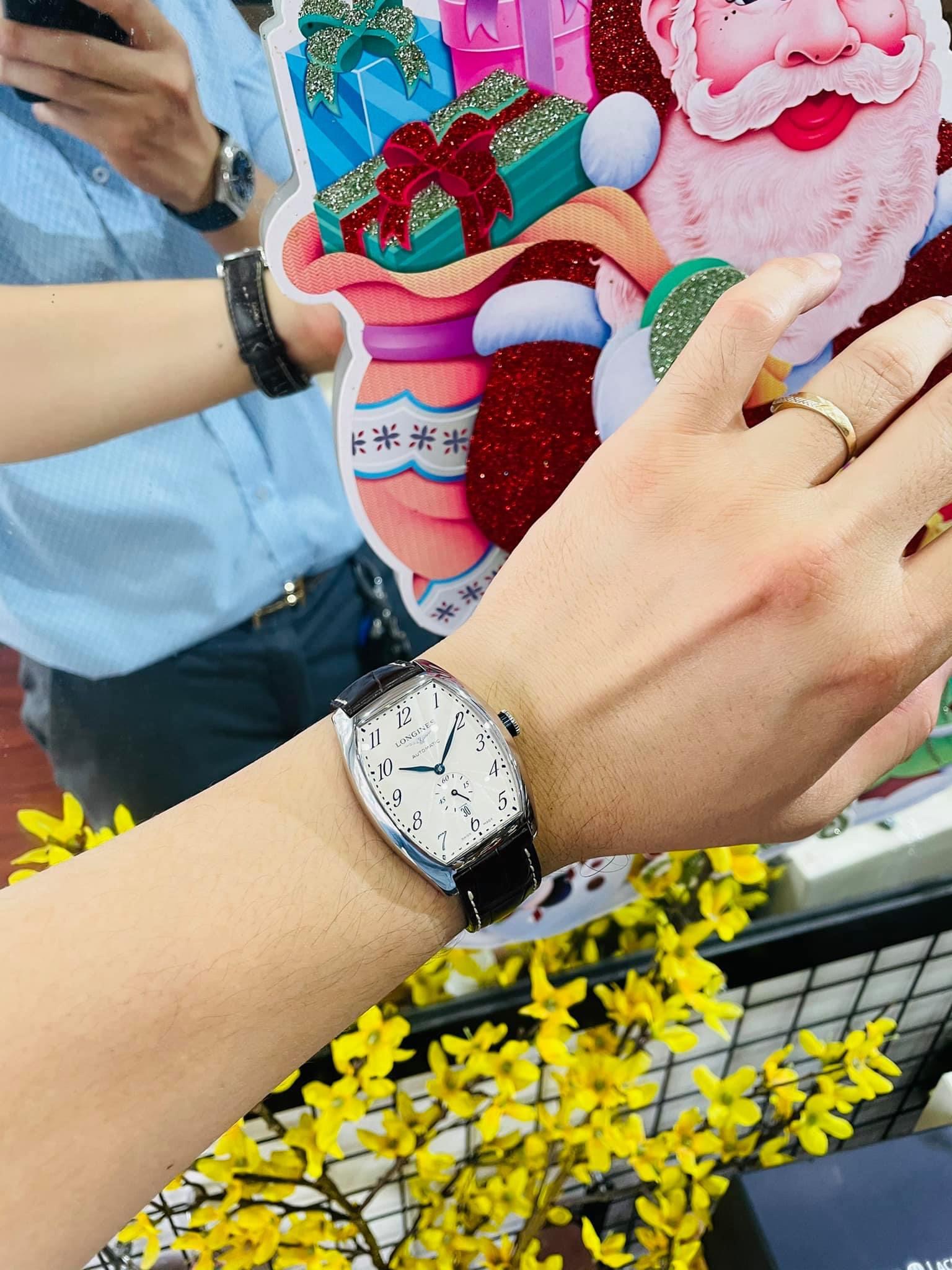 Ảnh 6 của [Deal Lướt] Longines Evidenza L2.642.4.73.4 Watch 33.1X38.75mm Dáng Toneau cực chất
