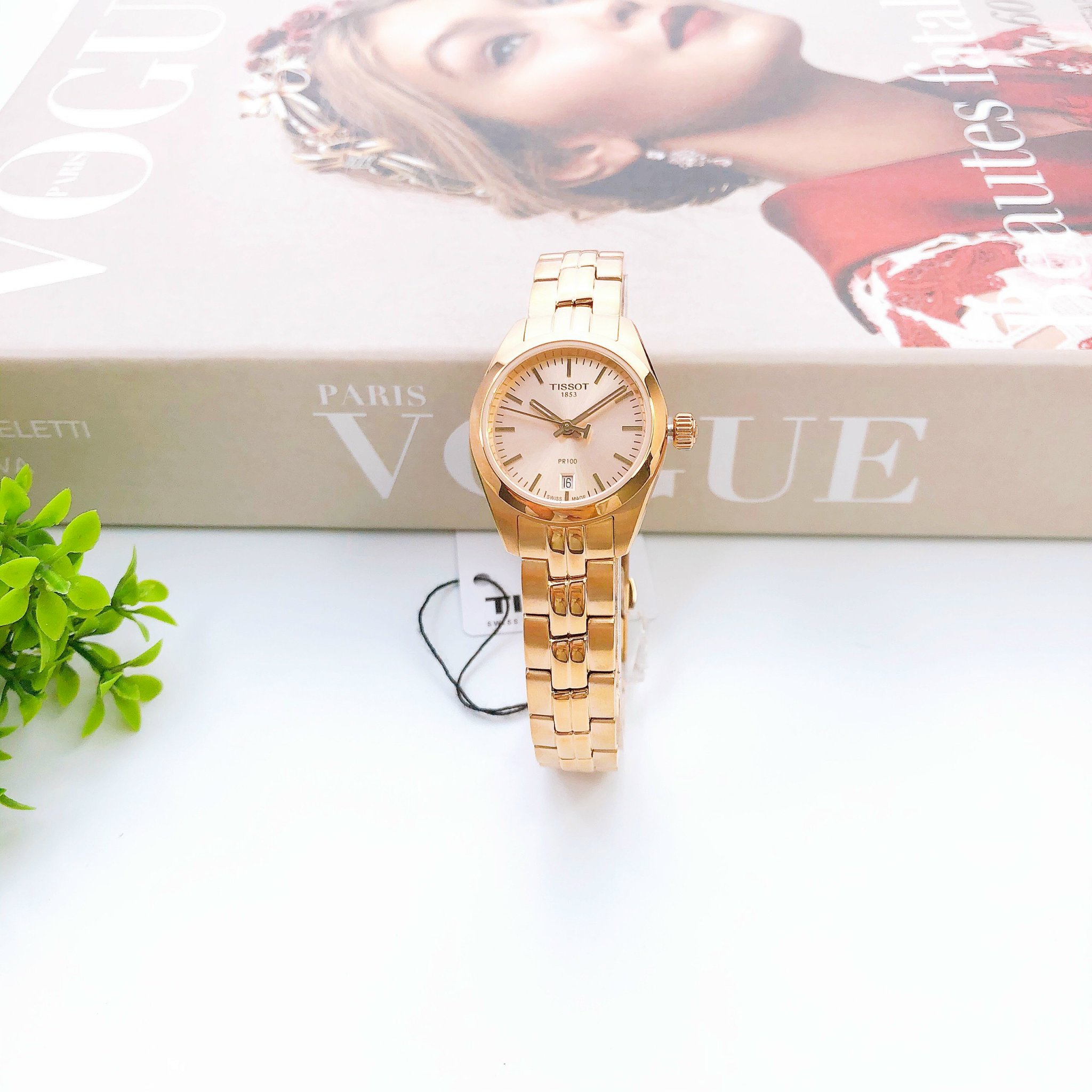 Tissot T-Classic Rose Gold-tone Dial Ladies T101.010.33.451.00 (T1010103345100)