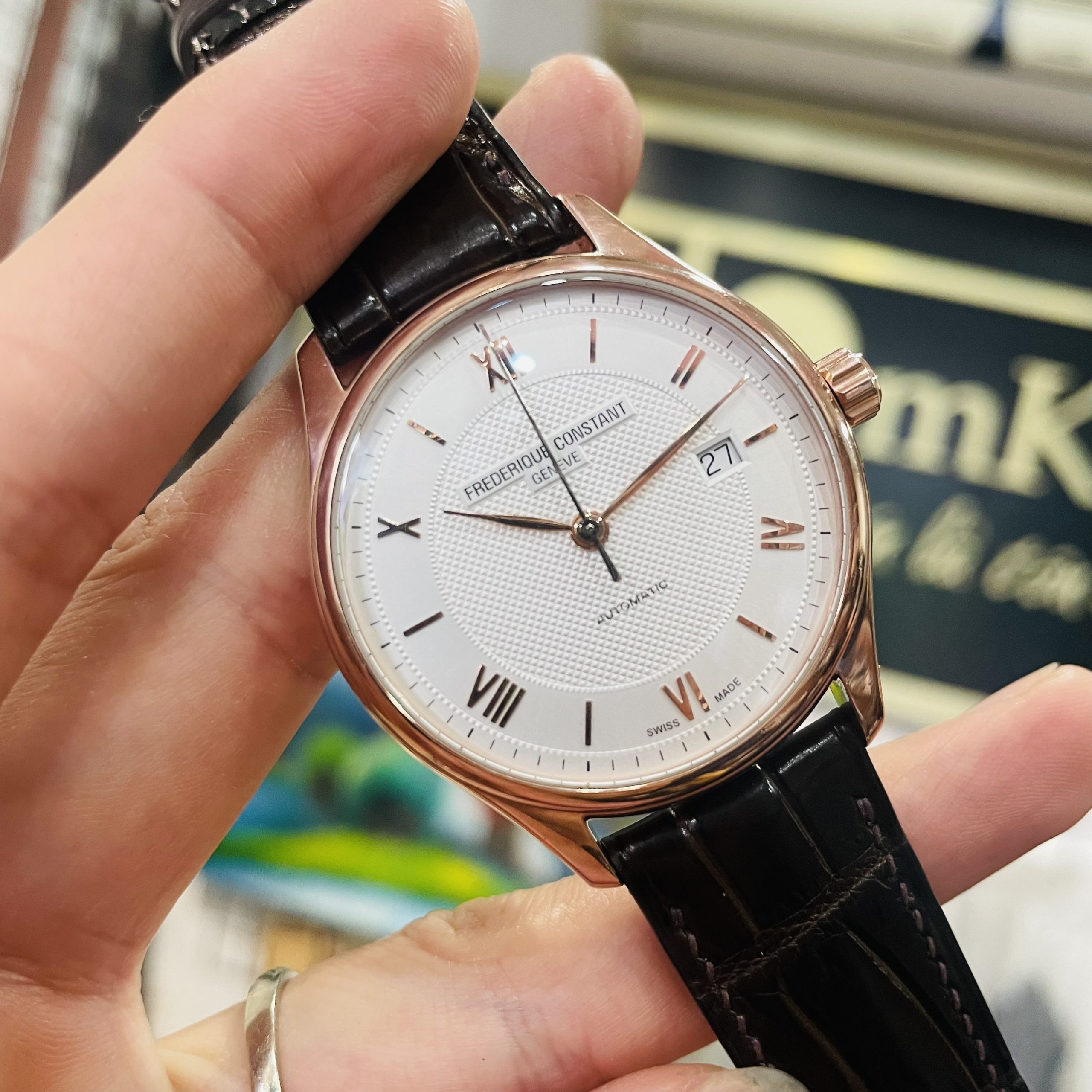 (DEAL LƯỚT) (Đồng hồ nam) Frederique Constant Classic index Automatic Men's Watch FC-303MV5B4 (303MV5B4 ) ( FC303MV5B4 ) 40mm