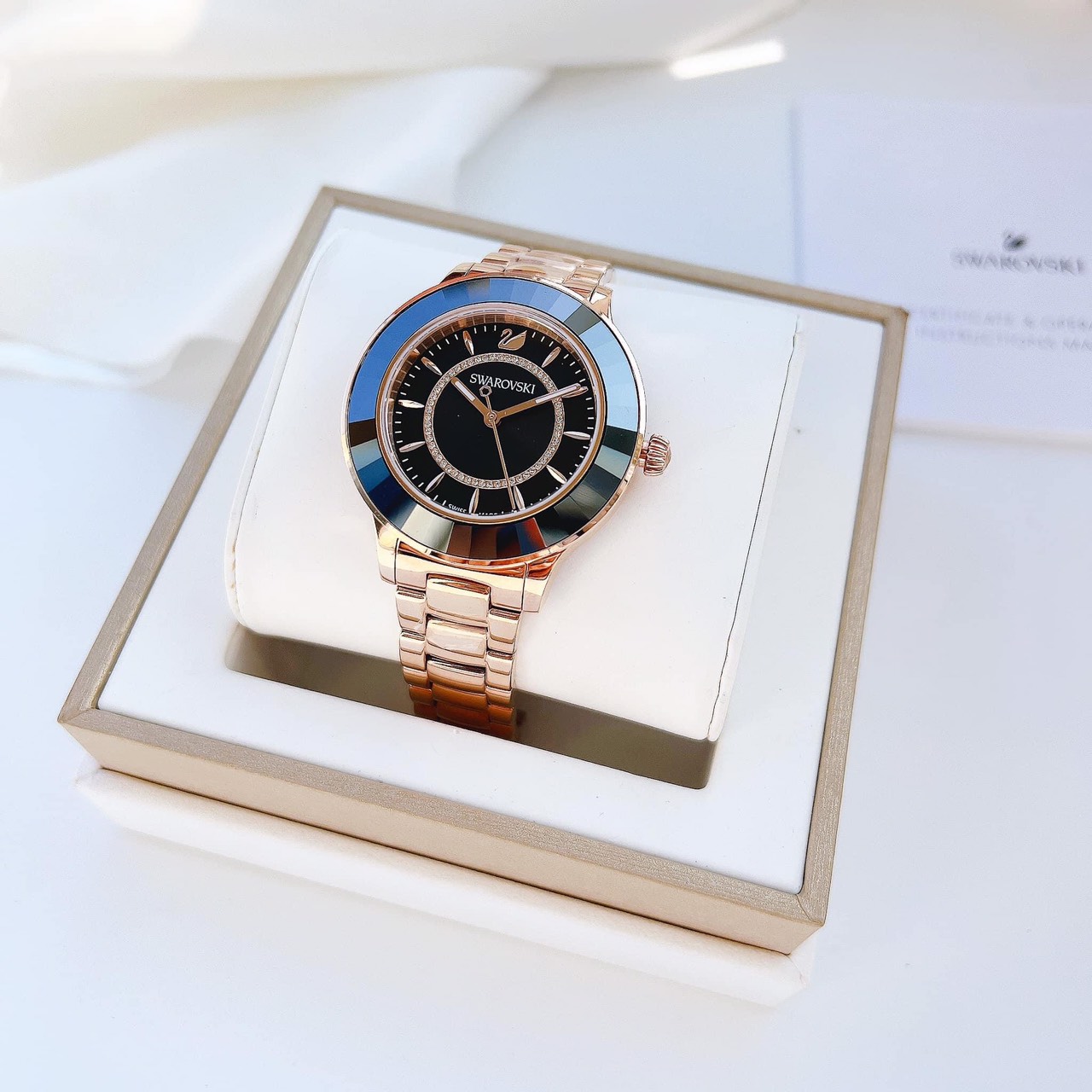 (ĐỒNG HỒ NỮ) Swarovski 5414419 Octea Lux Watch, 39mm