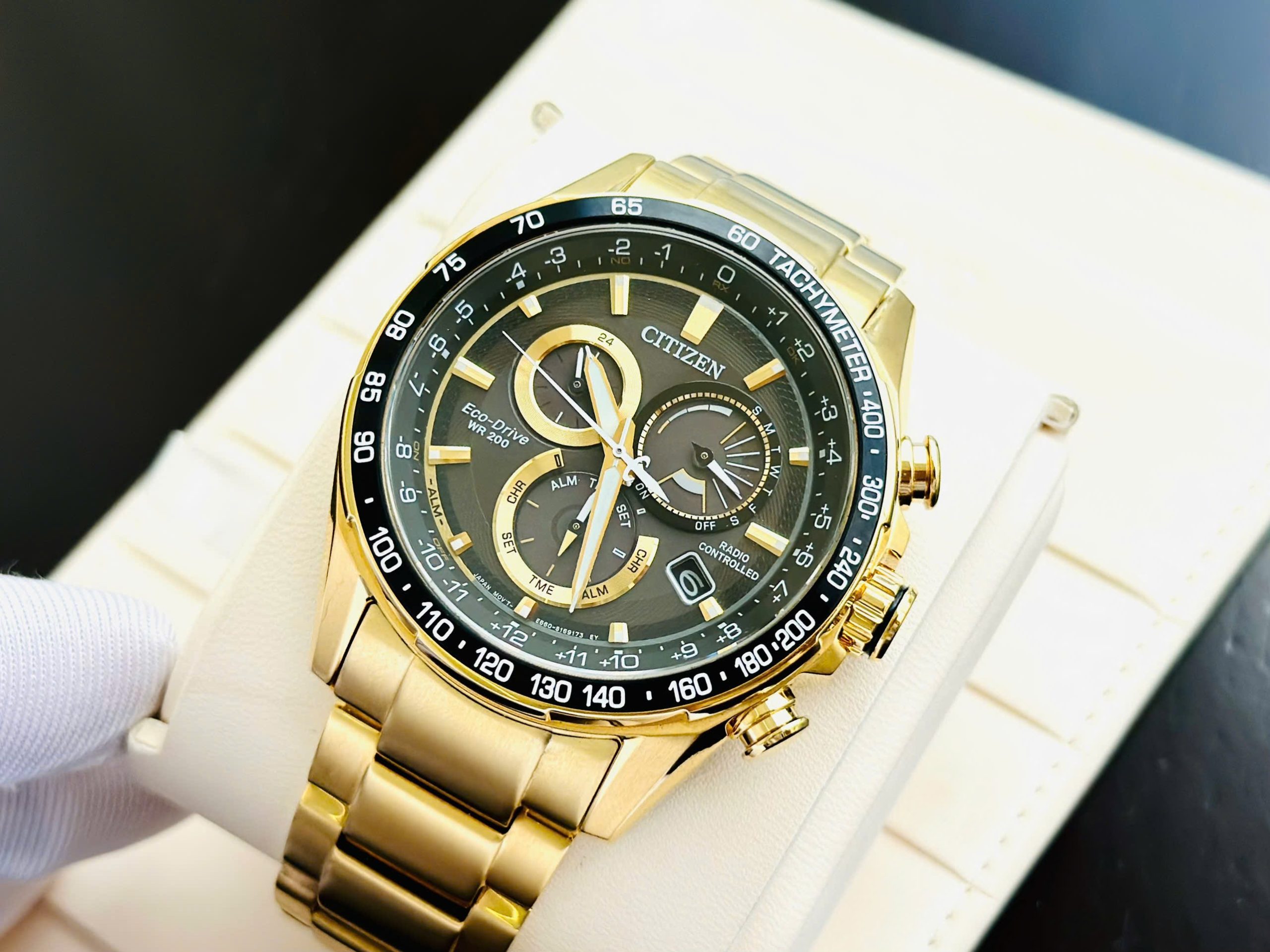 (ĐỒNG HỒ NAM) Citizen Eco-Drive CB5912-50E Perpetual Calendar Chronograph ( CB591250E )