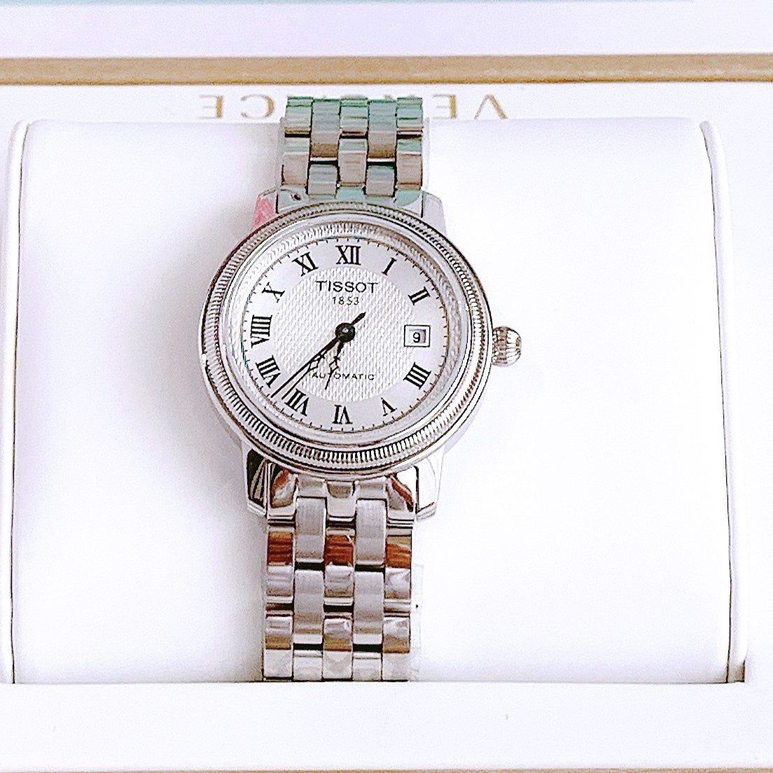 (ĐỒNG HỒ NỮ) Tissot Bridgeport Automatic T045.207.11.033.00 (T0452071103300) 28mm