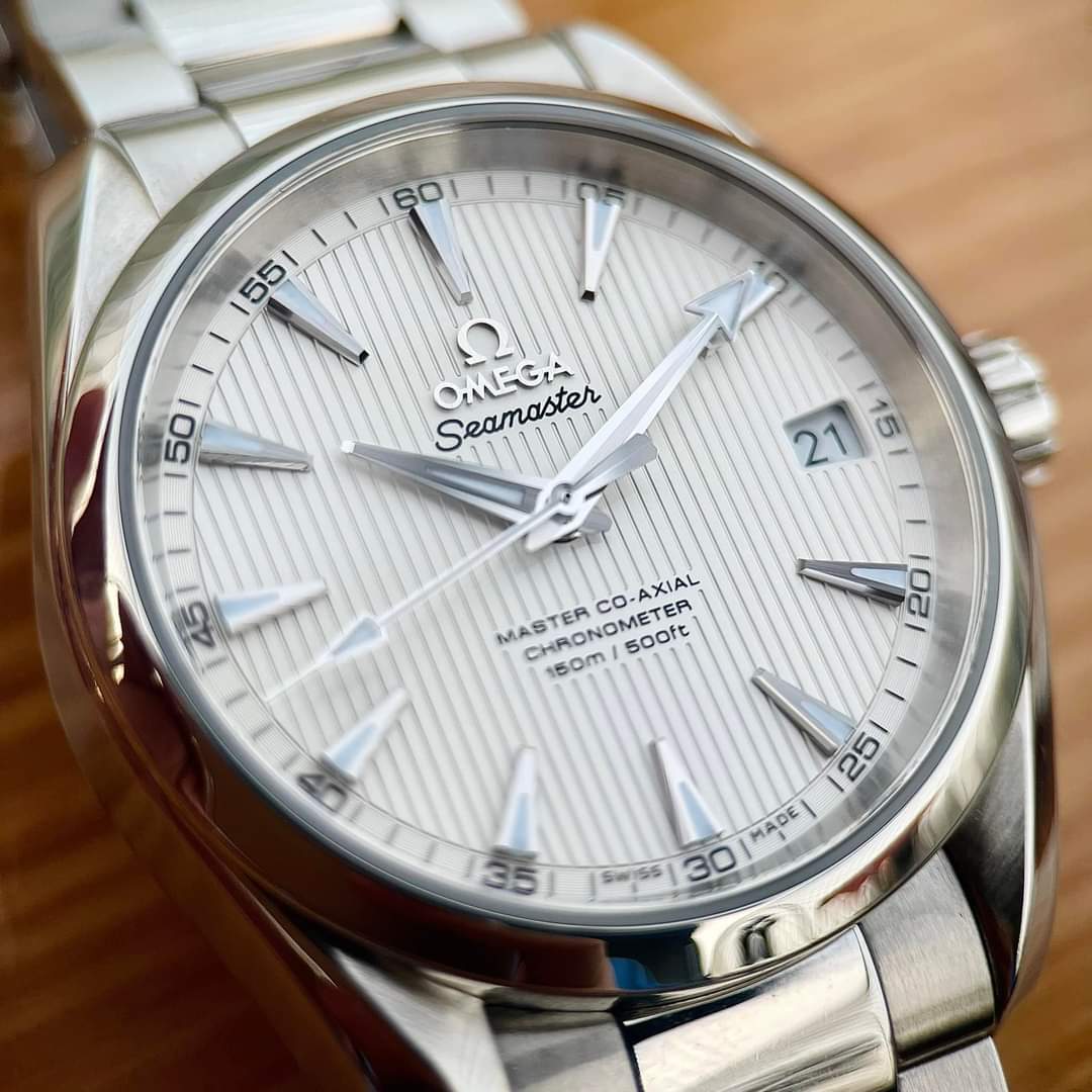 Ảnh 2 của (HÀNG LƯỚT) (ĐỒNG HỒ NAM) Omega Seamaster Aqua Terra 150m Master Co-Axial 41.5mm Steel Men's Watch 231.10.42.21.02.003 used 23110422102003