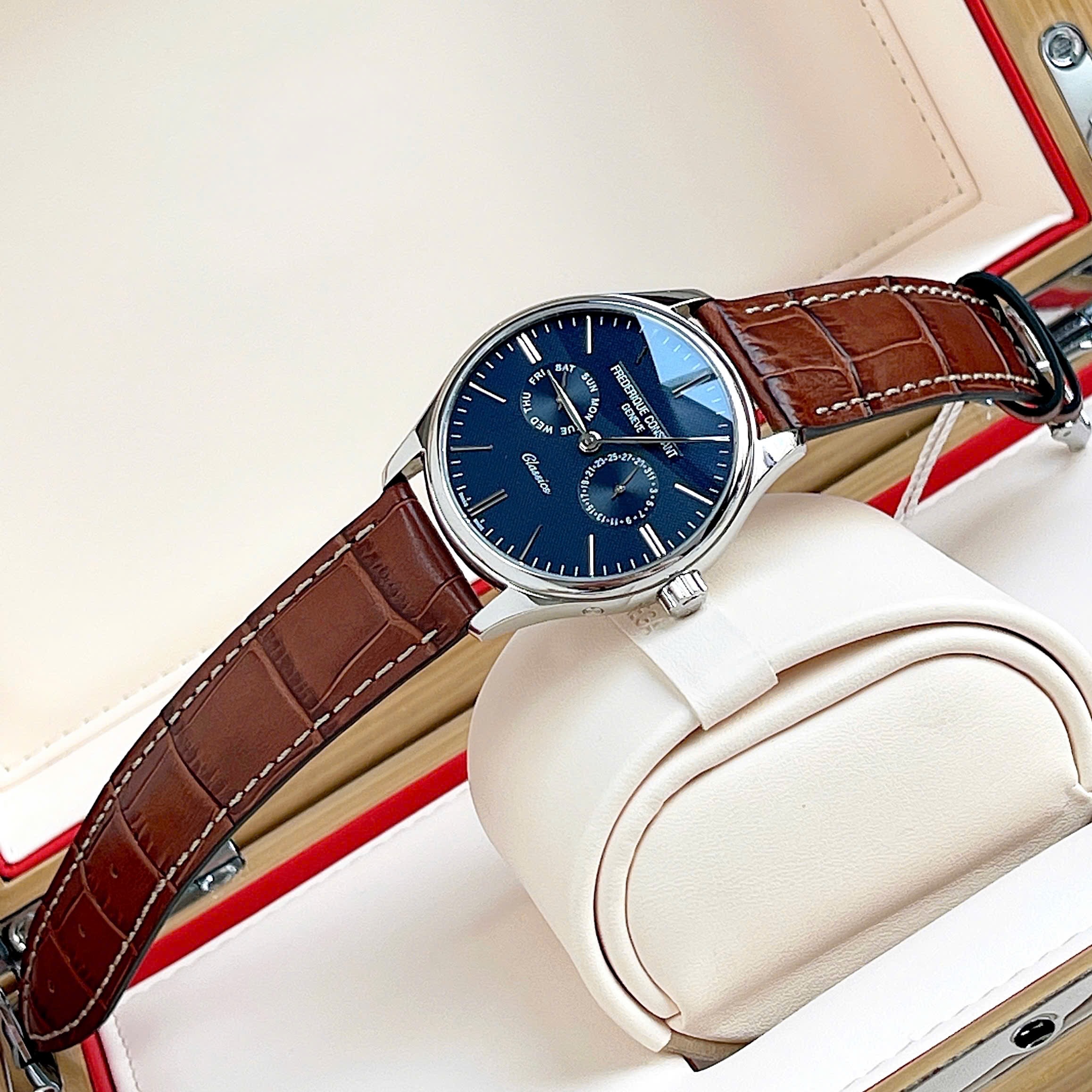Ảnh 5 của (ĐỒNG HỒ NAM) (New) FREDERIQUE CONSTANT FC-259NT5B6 BLUE CLASSICS DAY/DATE 40MM ( FC259NT5B6 ) ( 259NT5B6)