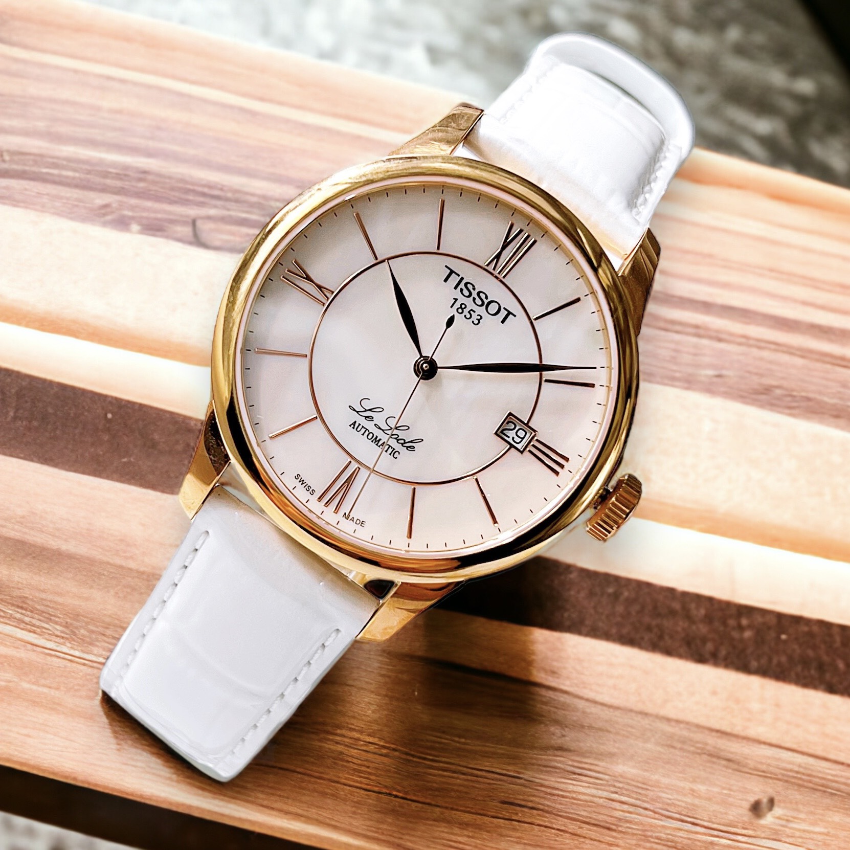 Ảnh 3 của (ĐỒNG HỒ NỮ) Tissot Automatic Le Locle T41.6.453.83 ( T41645383 ) 39.3mm