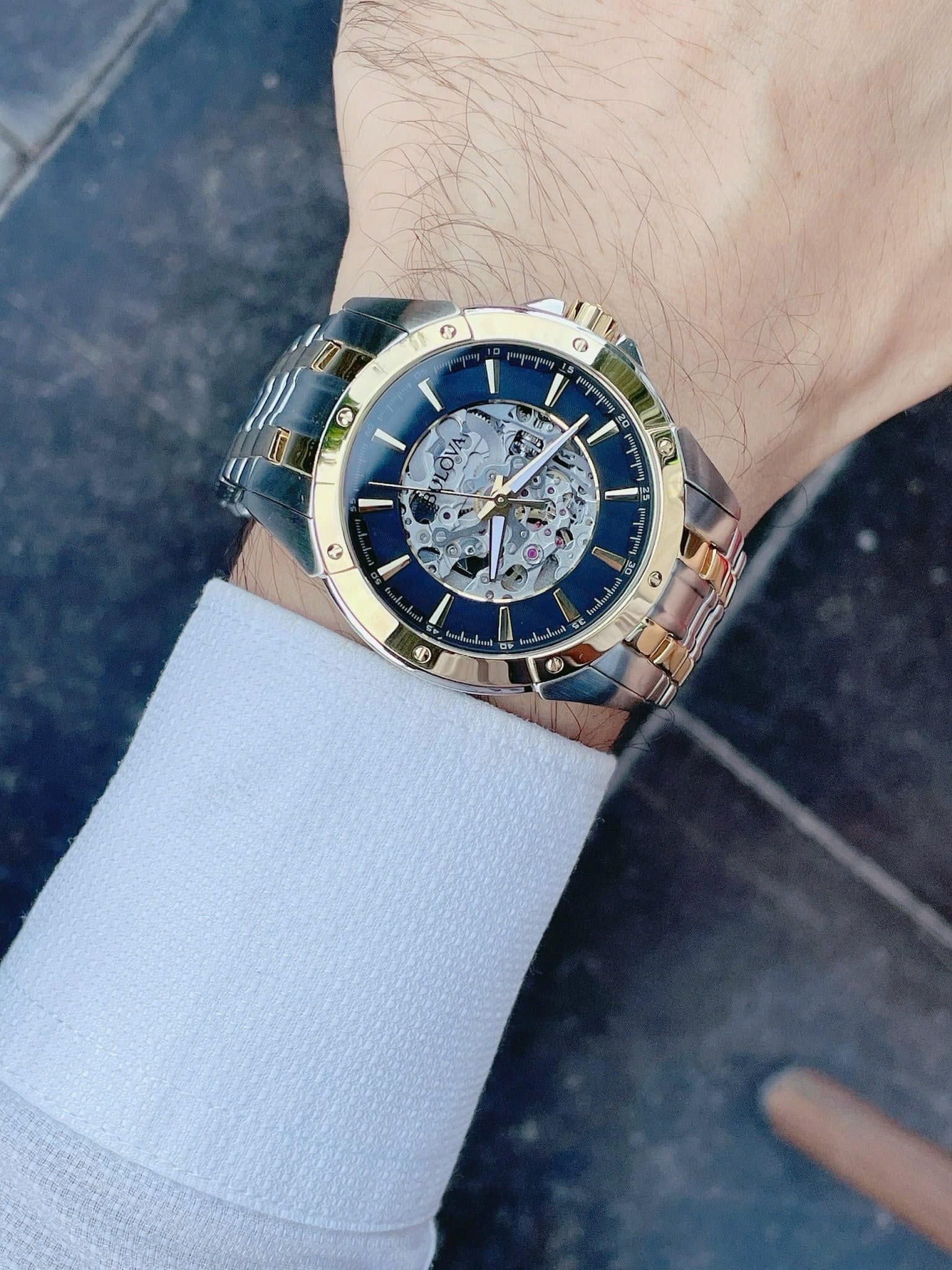 Ảnh 3 của ( ĐỒNG HỒ NAM)  Bulova automatic 98A146