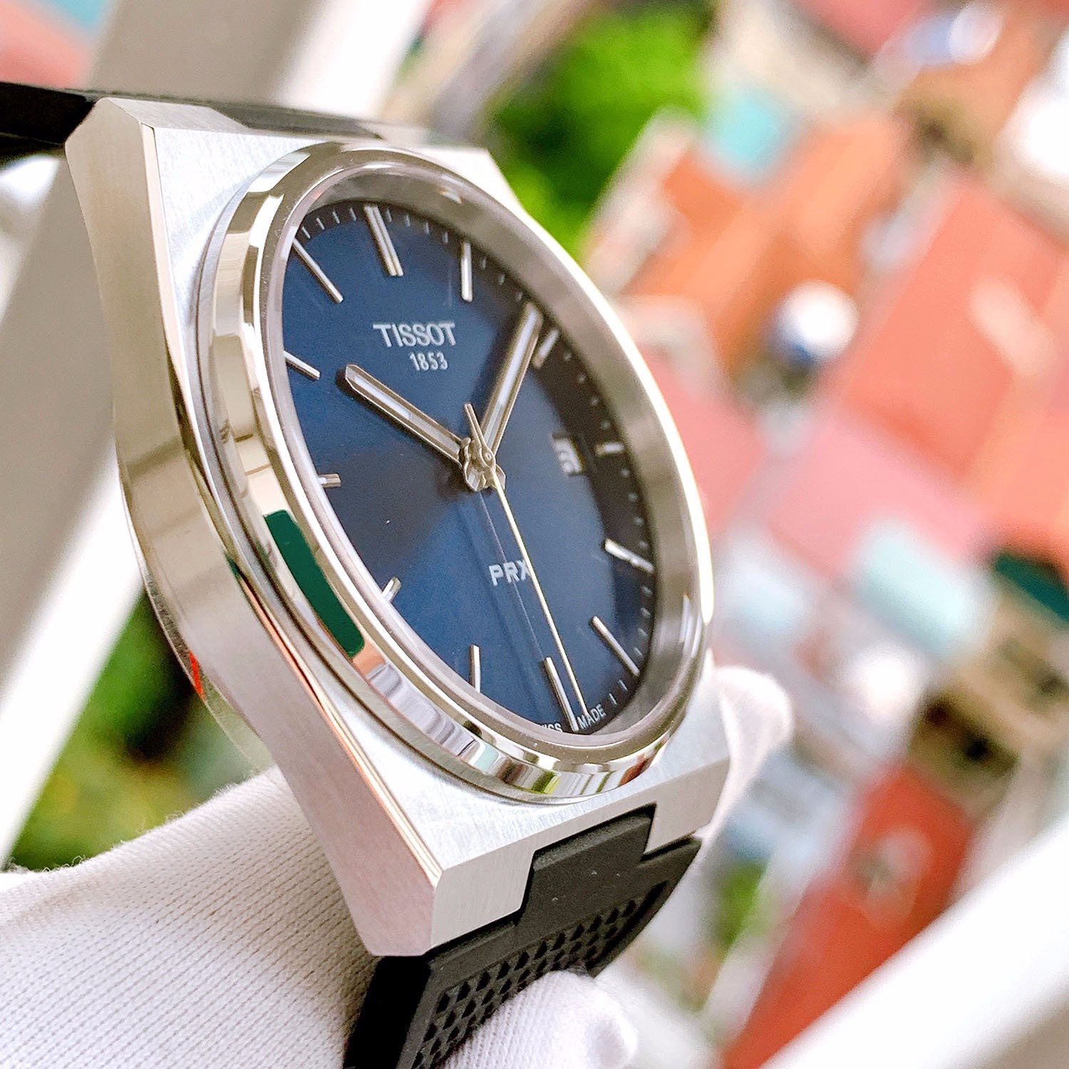 Ảnh 6 của (ĐỒNG HỒ NAM) (New) Tissot Prx Quartz T137.410.17.041.00 ( T1374101704100 ) 40mm