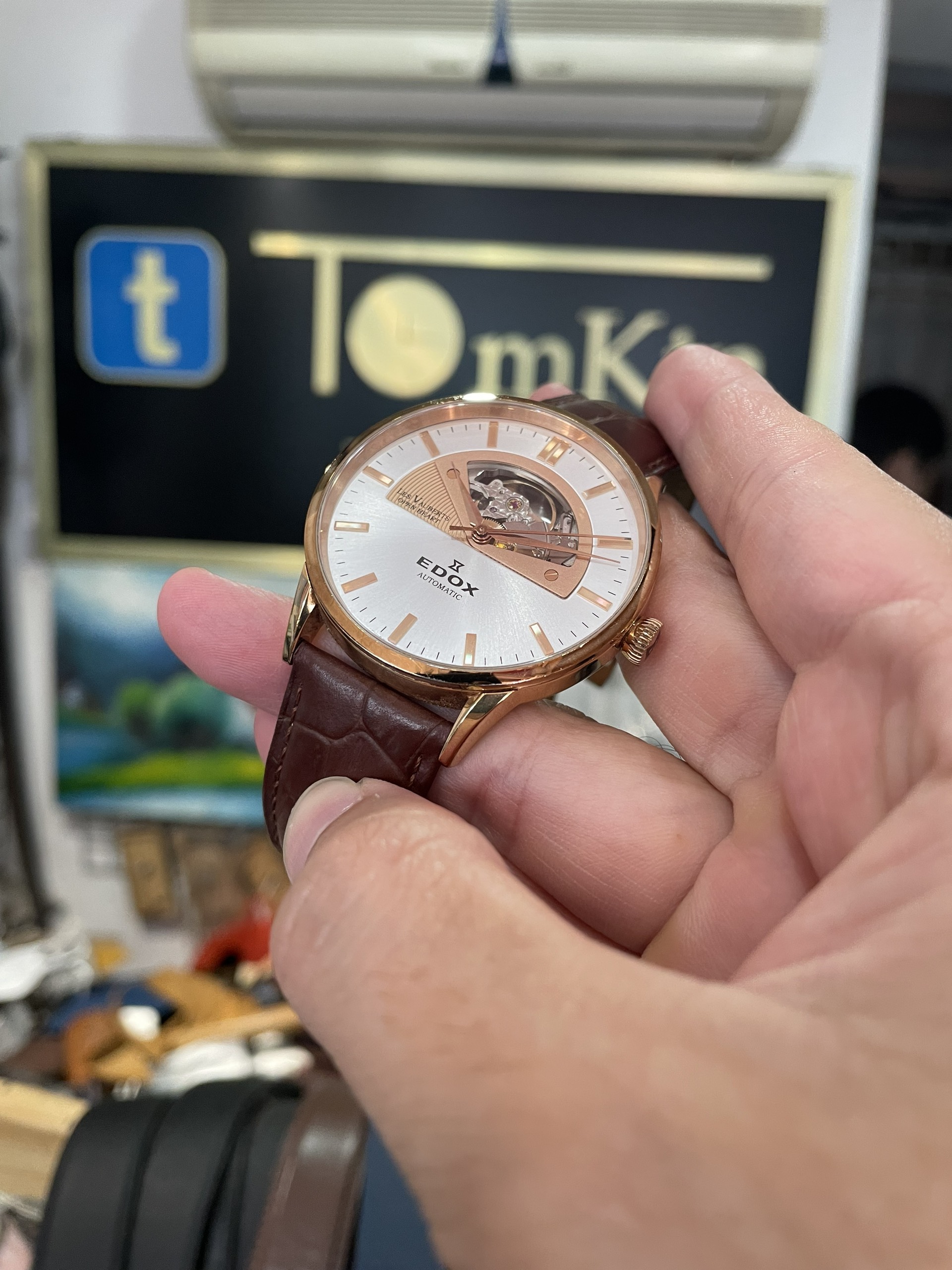Ảnh 2 của (HÀNG LƯỚT) (ĐỒNG HỒ NAM) Edox 85014 37R AIR 43mm