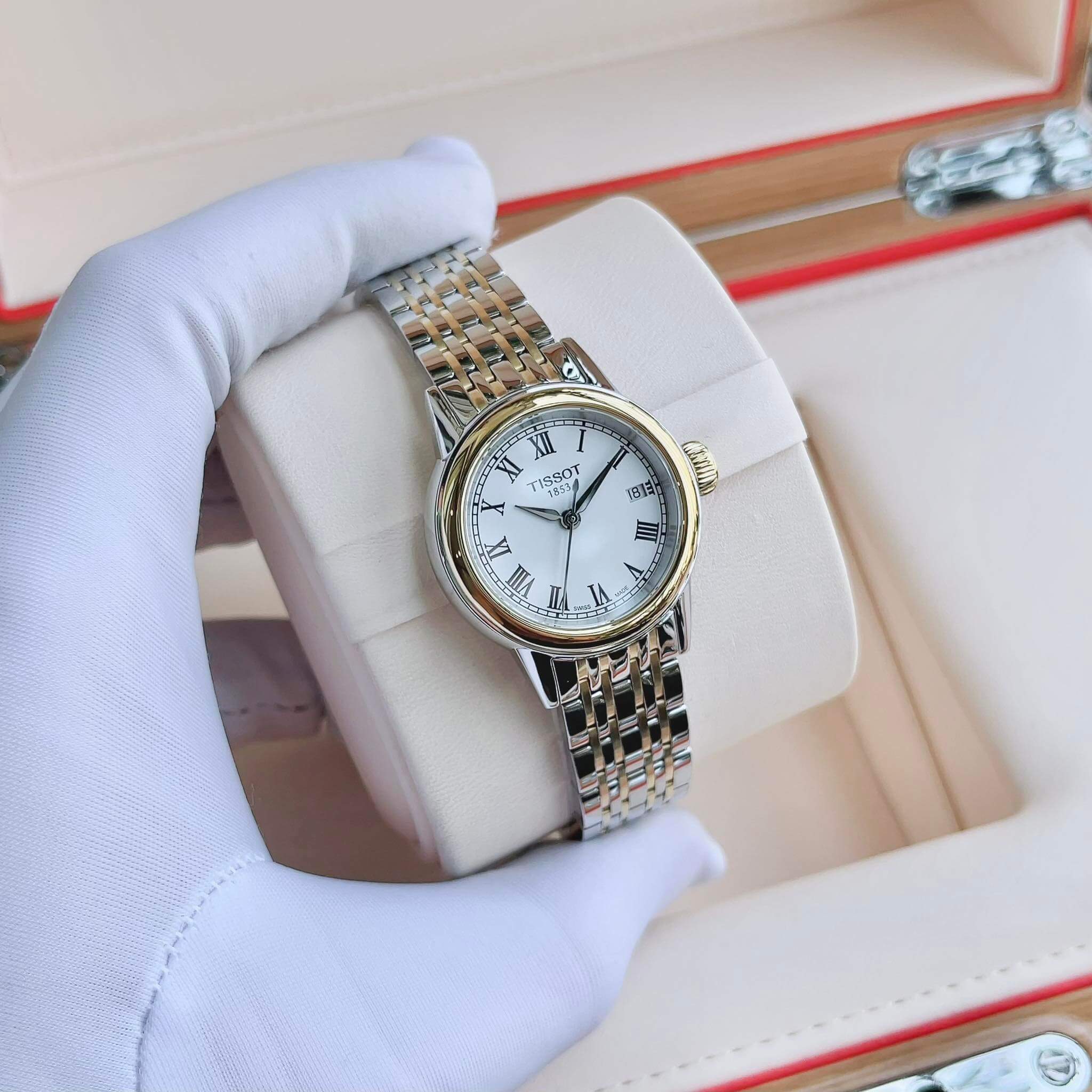 Ảnh 3 của ĐỒNG HỒ NỮ Tissot Carson T085.210.22.013.00 (T0852102201300) Watch 29.5mm