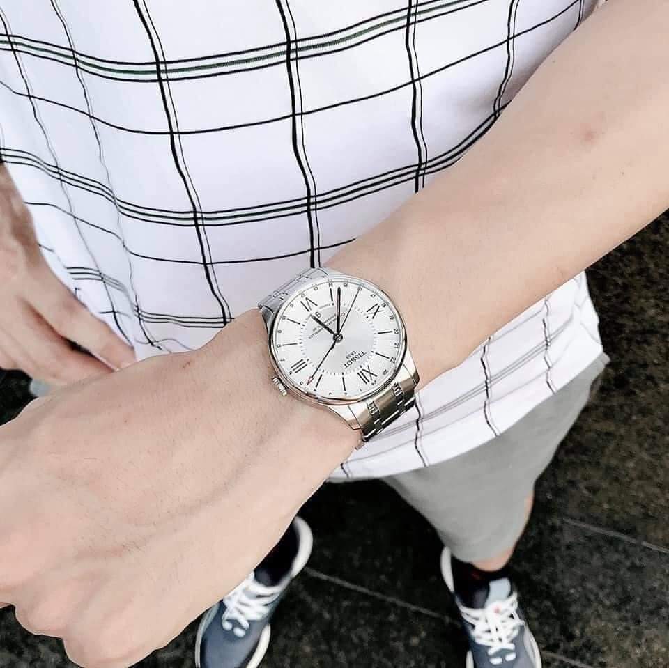 Ảnh 4 của (ĐỒNG HỒ NAM) TISSOT CHEMIN DES TOURELLES POWERMATIC 80 GMT T099.429.11.038.00 (T0994291103800) 42mm