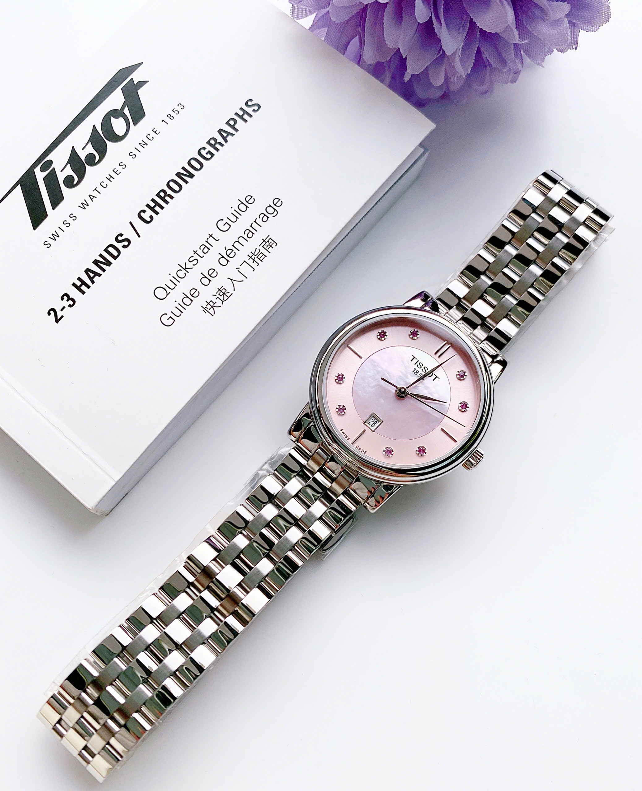 (ĐỒNG HỒ NỮ) TISSOT CARSON PREMIUM LADY T122.210.11.159.00 ( T1222101115900 )