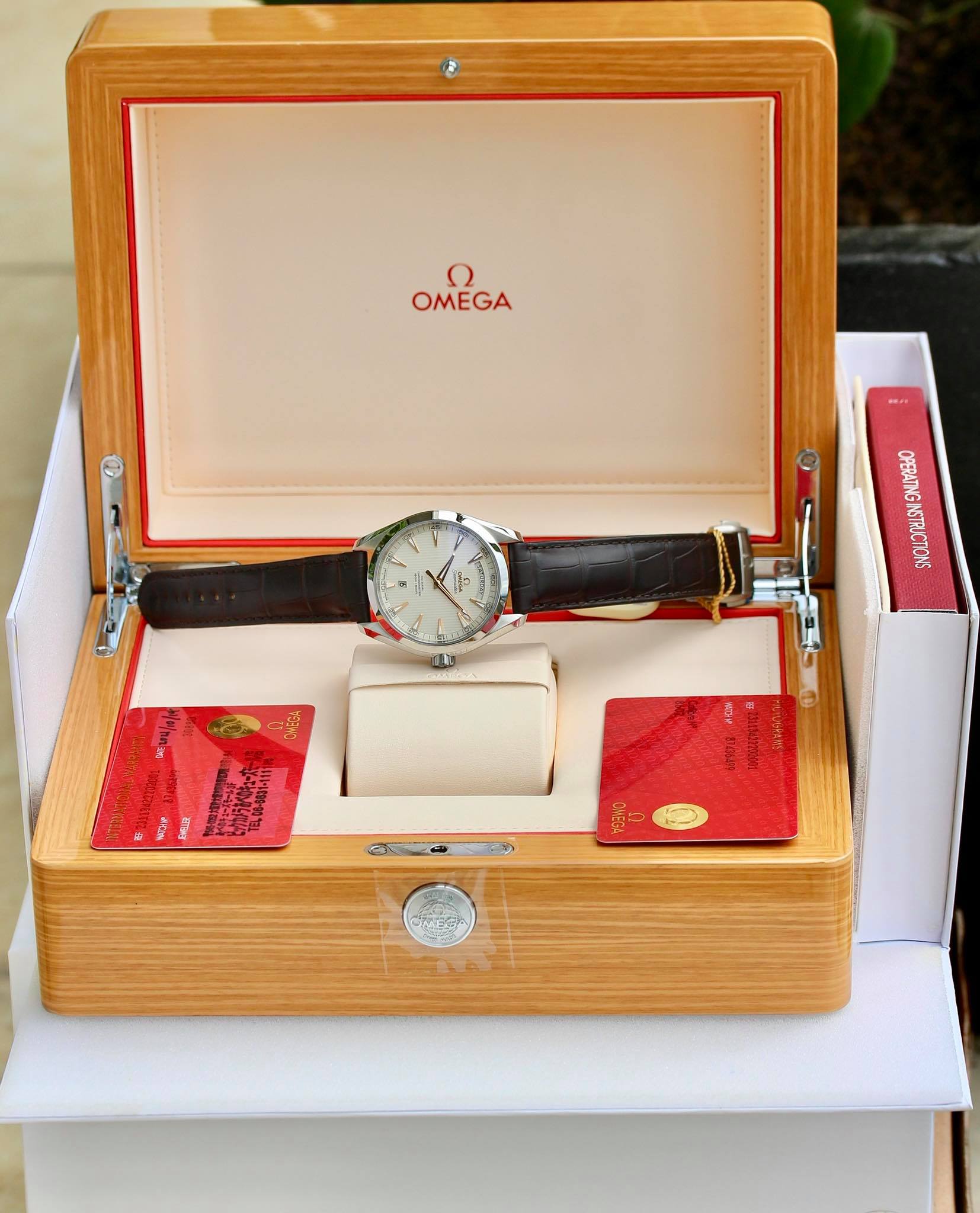 Ảnh 4 của (ĐỒNG HỒ NAM) (NEW) OMEGA AQUA TERRA 150M 231.13.42.22.02.001 CO‑AXIAL 41.5MM (23113422202001)