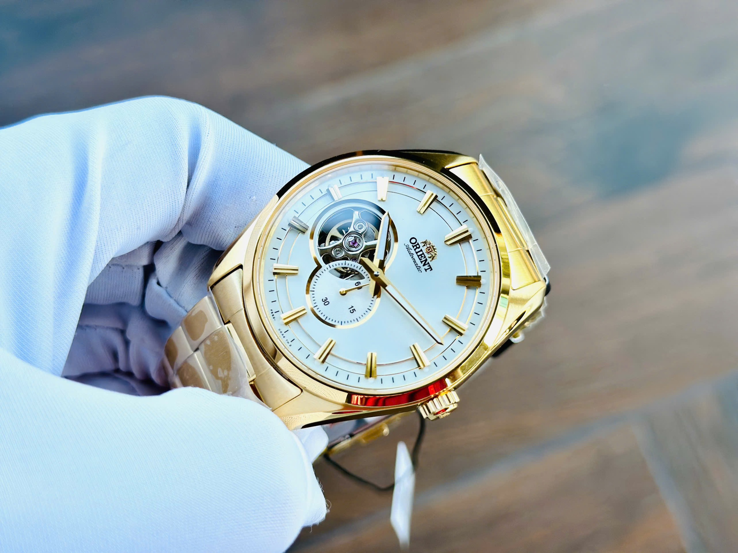 Ảnh 6 của (ĐỒNG HỒ NAM) Orient Semi Skeleton Small Second RA-AR0007S10B ( RN-AR0007S ) 41mm