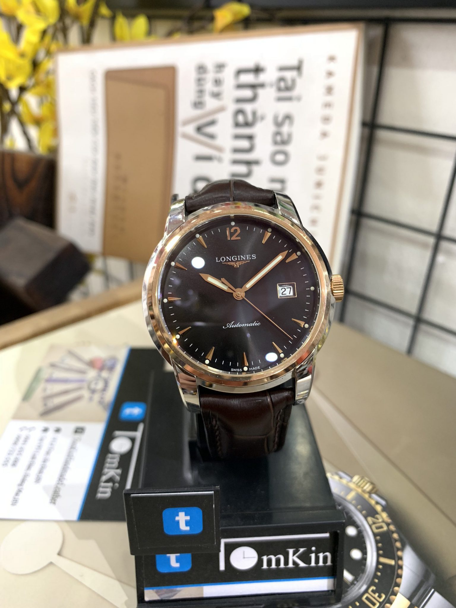Ảnh 6 của Longines Saint Imier L27665523 vàng 18k
