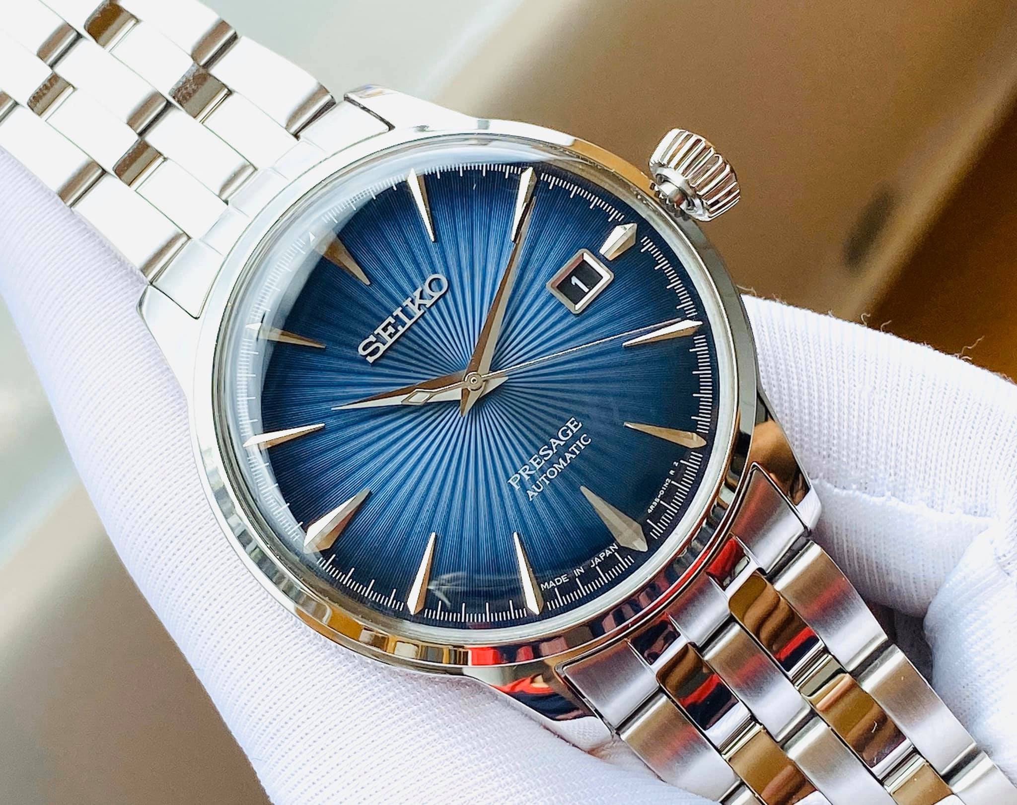 (ĐỒNG HỒ NAM) (New) Seiko Presage Cocktail SARY123 SRPB41J1) 40.5mm