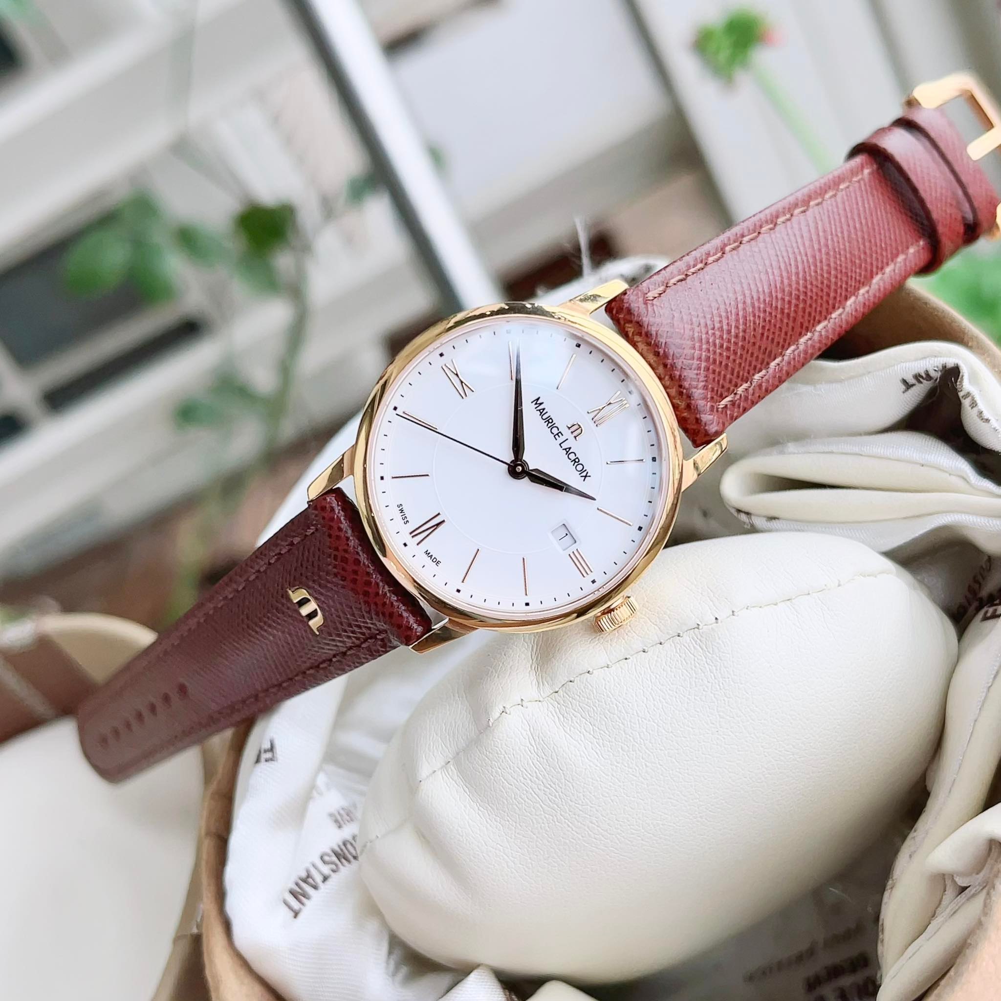 (ĐỒNG HỒ NỮ) MAURICE LACROIX Eliros Ladies Watch EL1094-PVP01-111 (EL1094PVP01111) 30mm