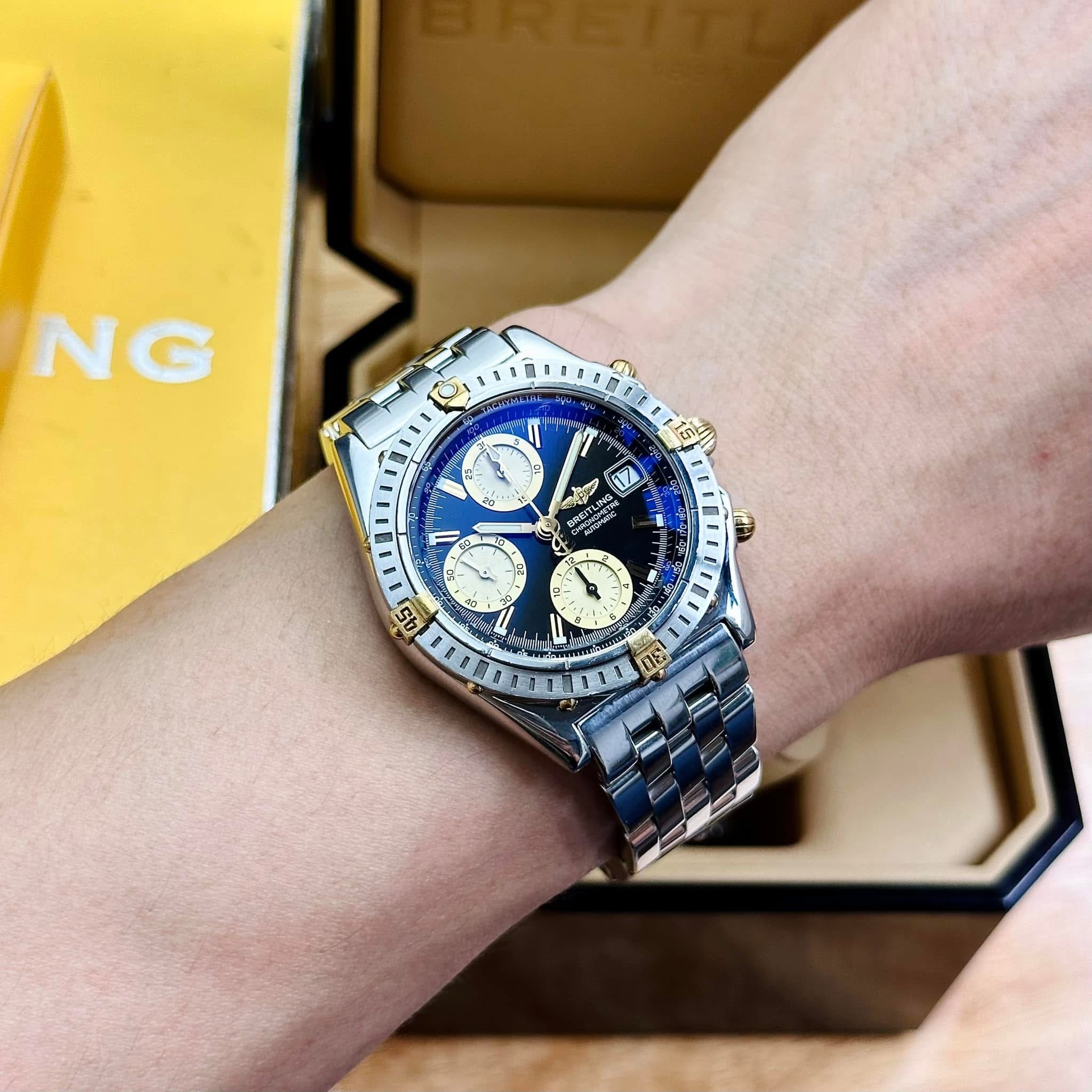 Ảnh 2 của [Deal HIẾM] Breitling Chronomat Chronograph B13352 39MM SIÊU HIẾM