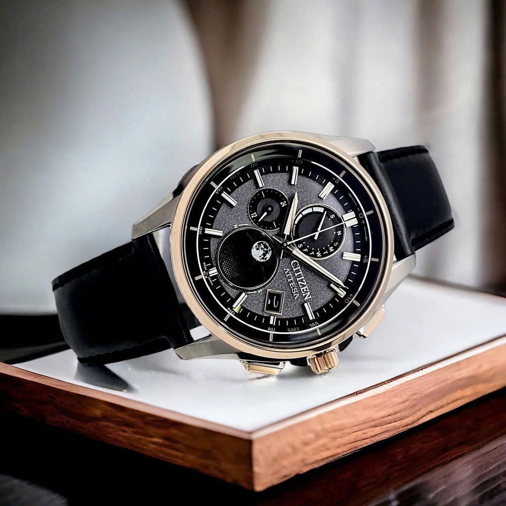 Ảnh 4 của (ĐỒNG HỒ NAM) Citizen Eco-Drive BY1004-17X Attesa Super Titanium Radio Controlled Perpetual Calendar 41.5mm BY100417X