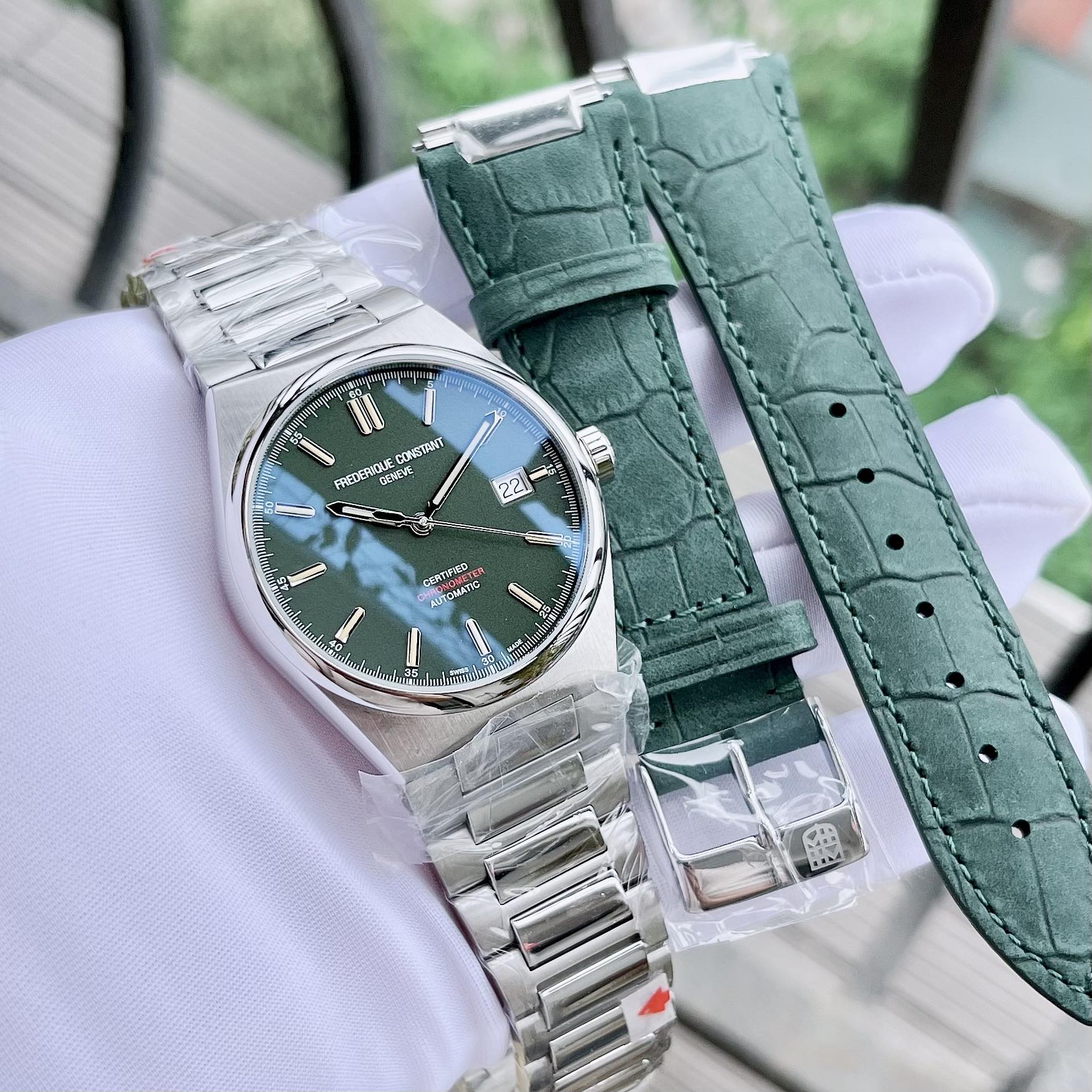 (ĐỒNG HỒ NAM) Frederique Constant Highlife Chronometer FC-303GRS3NH6B ( FC303GRS3NH6B ) ( 303GRS3NH6B ) 40mm