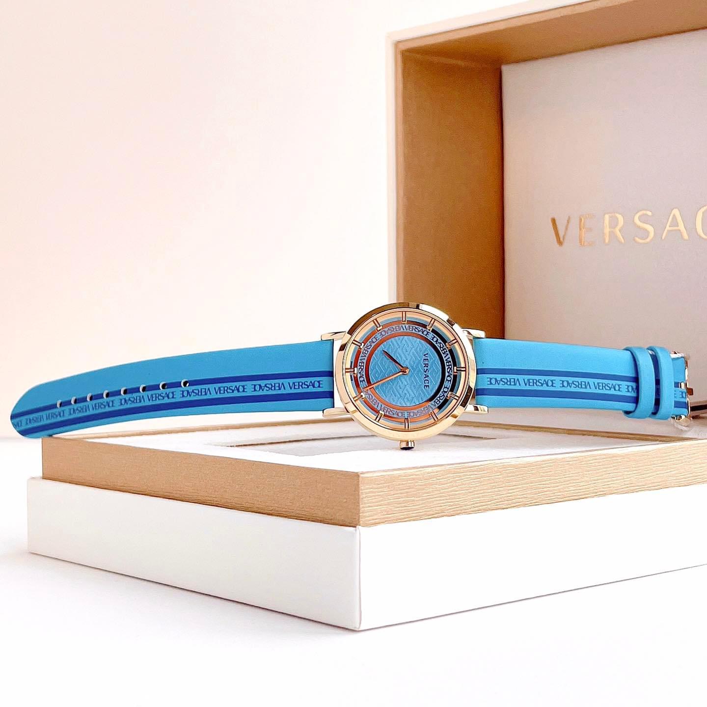 Ảnh 2 của (ĐỒNG HỒ NỮ) Versace New Generation Quartz Blue Dial VE3M00222 36mm