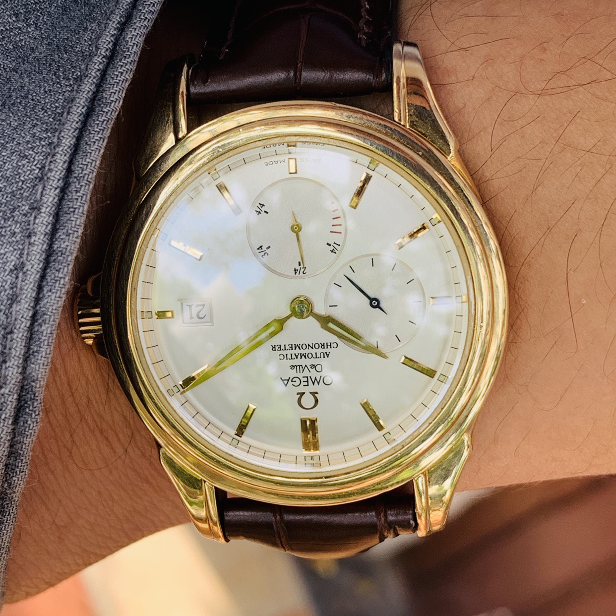 Ảnh 11 của Omega Kim Xăng vàng khối 18k - Deal lướt 95%