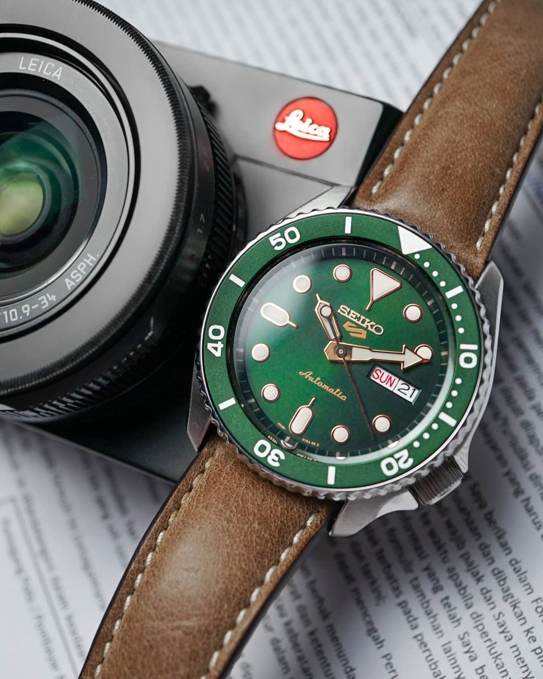 Ảnh 5 của (ĐỒNG HỒ NAM) (New) Seiko 5 Sports SRPD63K1 ( SRPD63 )
