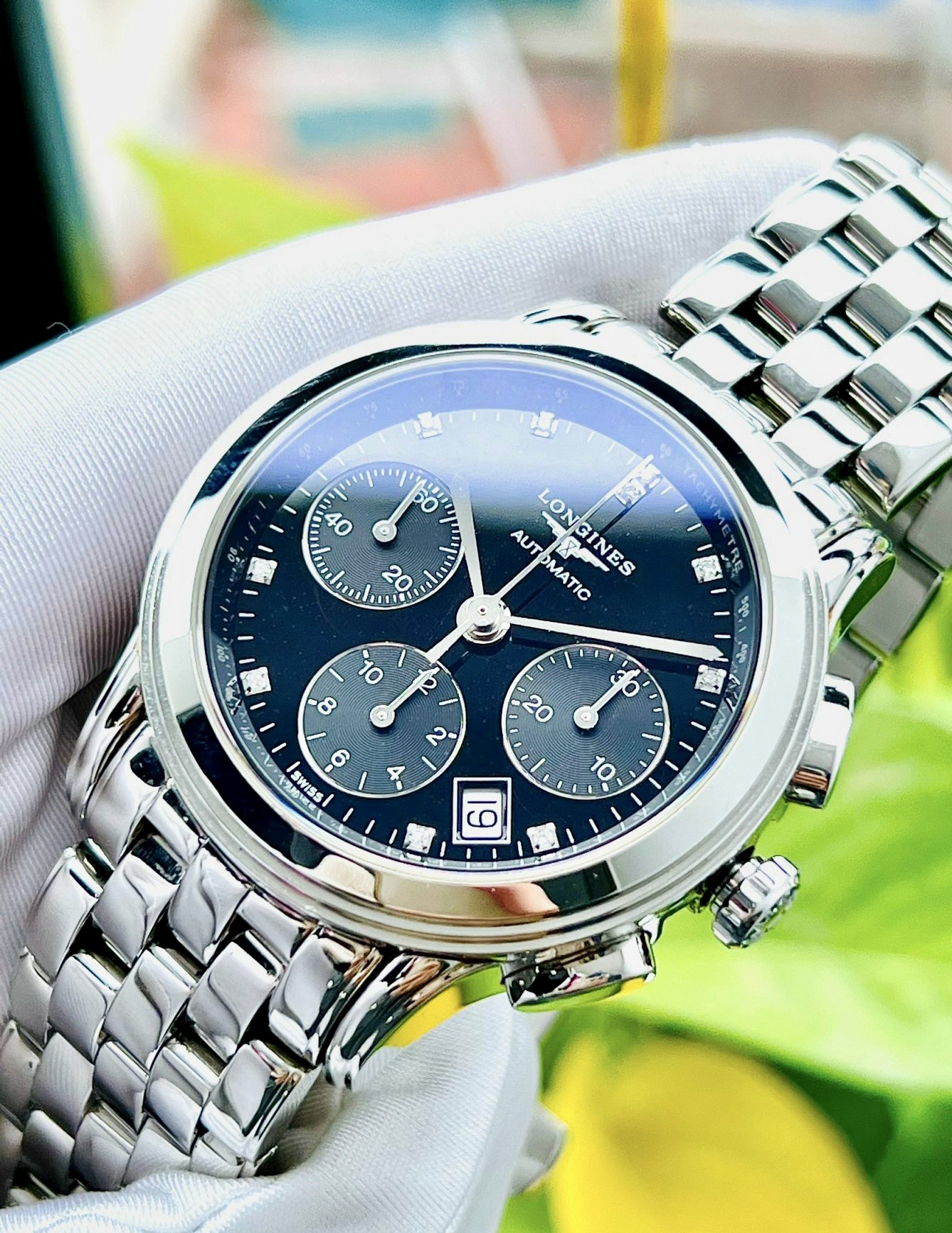 Ảnh 3 của (DEAL LƯỚT) (ĐỒNG HỒ NAM) Longines Flagship Diamond L4.803.4.57.6 (used) L48034576 39mm