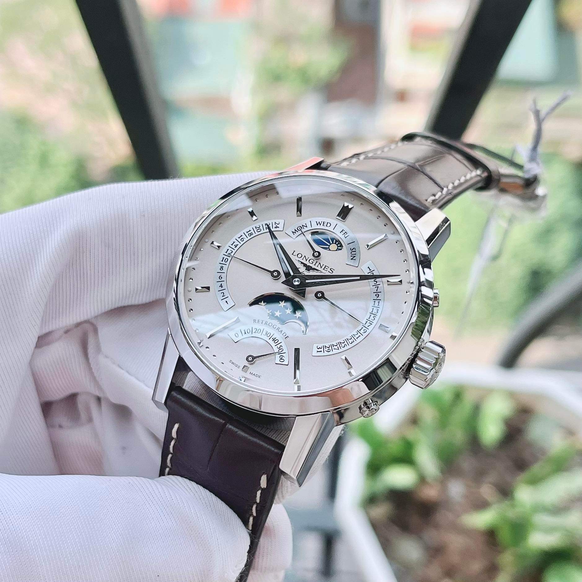 Ảnh 2 của Đồng Hồ nam (New) Longines 1832 L4.828.4.92.2 L48284922 42mm