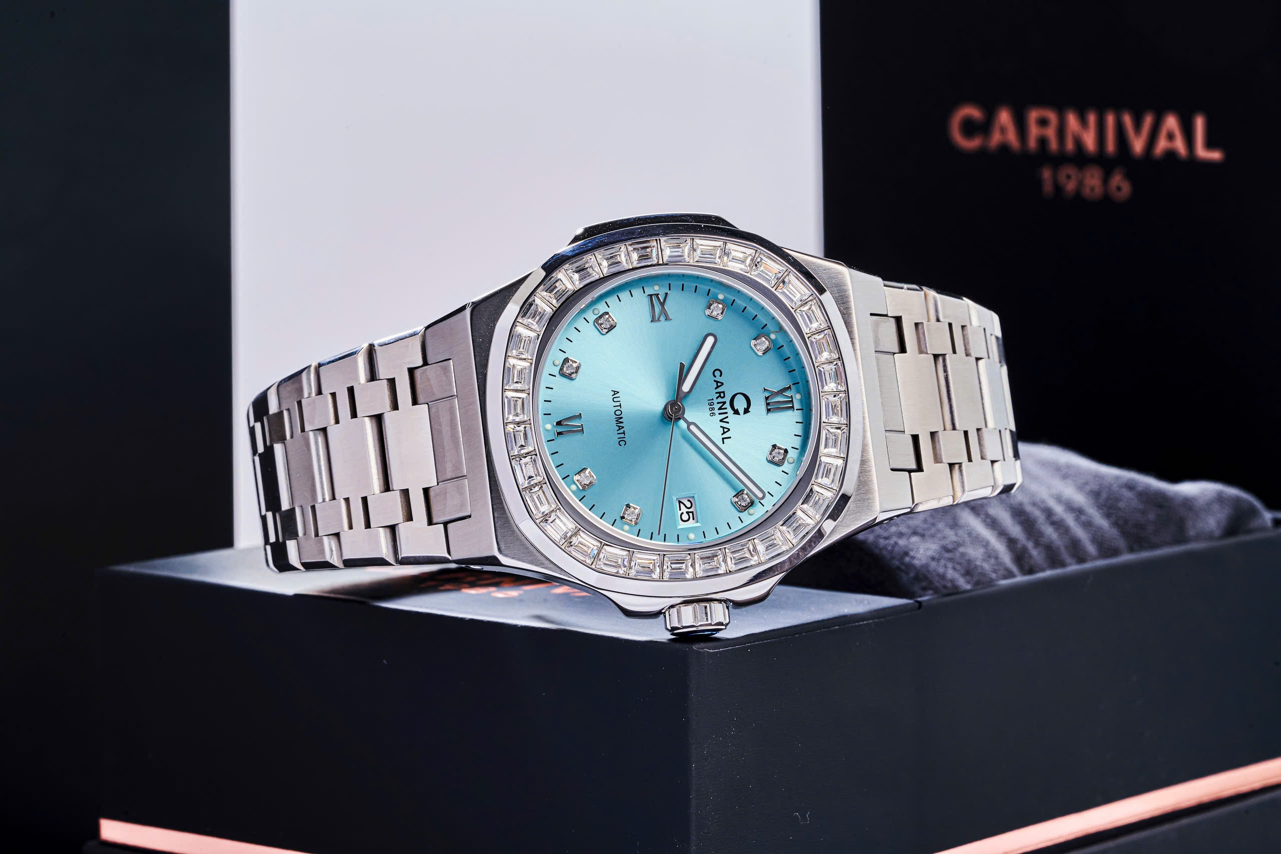 Ảnh 6 của (ĐỒNG HỒ NAM) Carnival 8129G-VT-XDT New Arrivals ( 8129G) 40mm