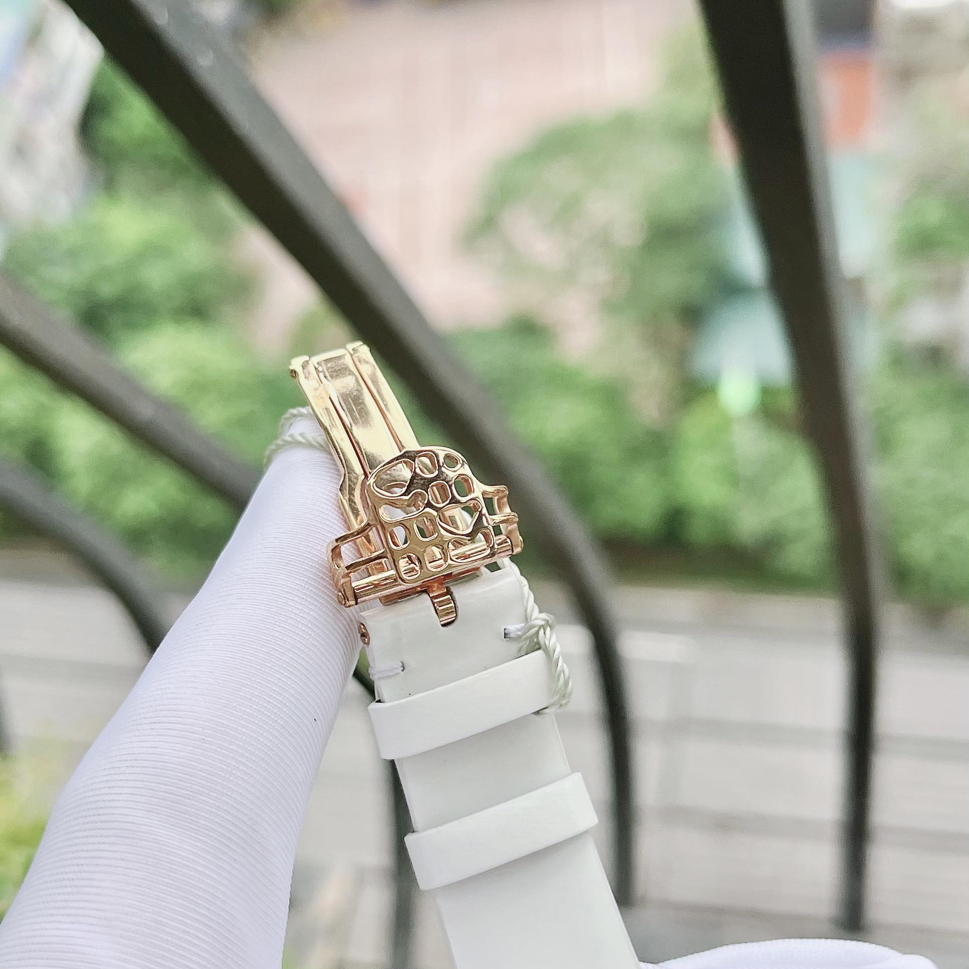 Ảnh 8 của (ĐỒNG HỒ NỮ) Frederique Constant Heart Beat Automatic Diamond Brown Dial Brown Satin FC-310CLHB2PD4 ( FC310CLHB2PD4 ) ( 310CLHB2PD4 )