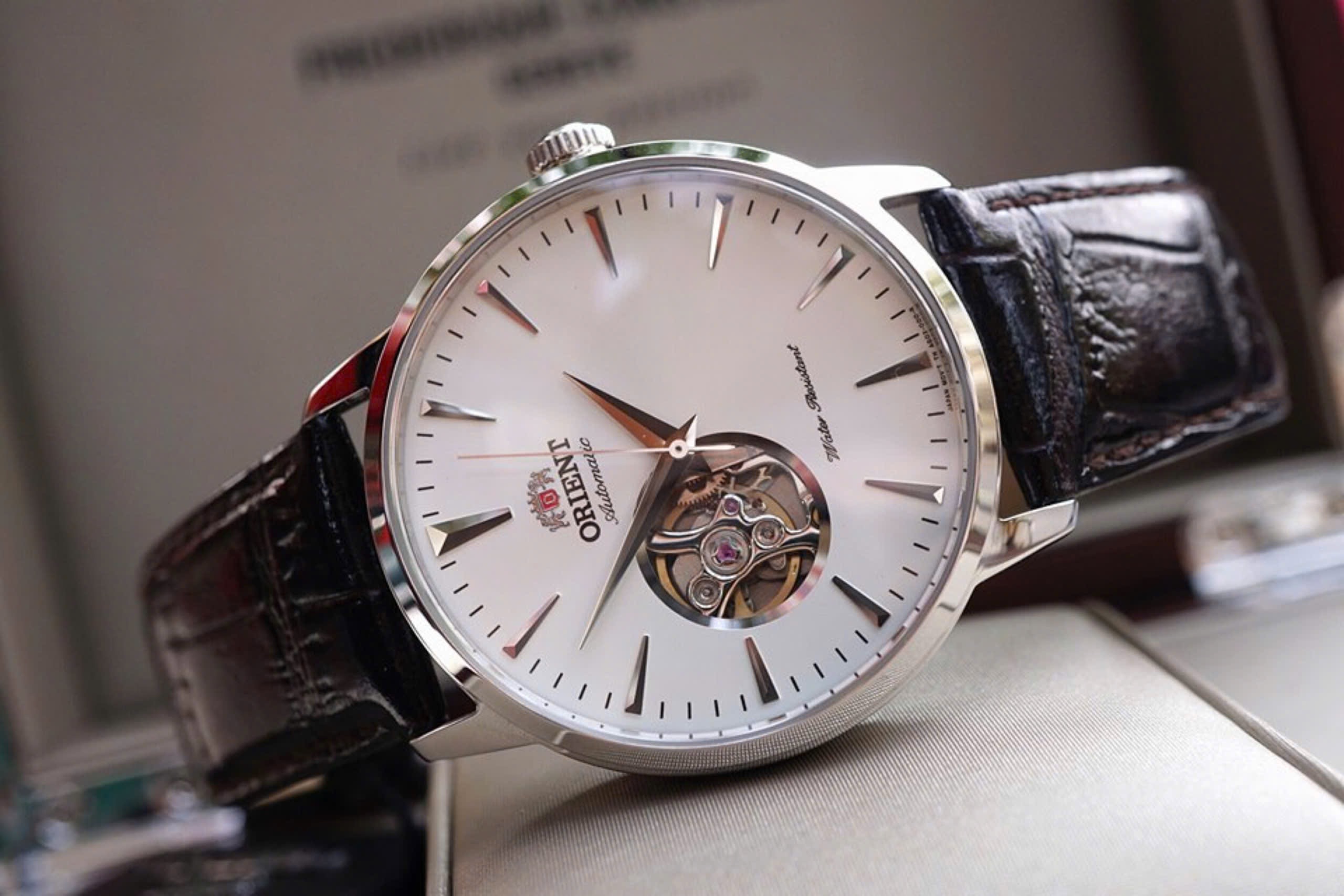 Ảnh 2 của (ĐỒNG HỒ NAM) Orient Automatic Esteem FAG02005W0 ( SAG02005W0 ) ( AG02005W ) 41mm