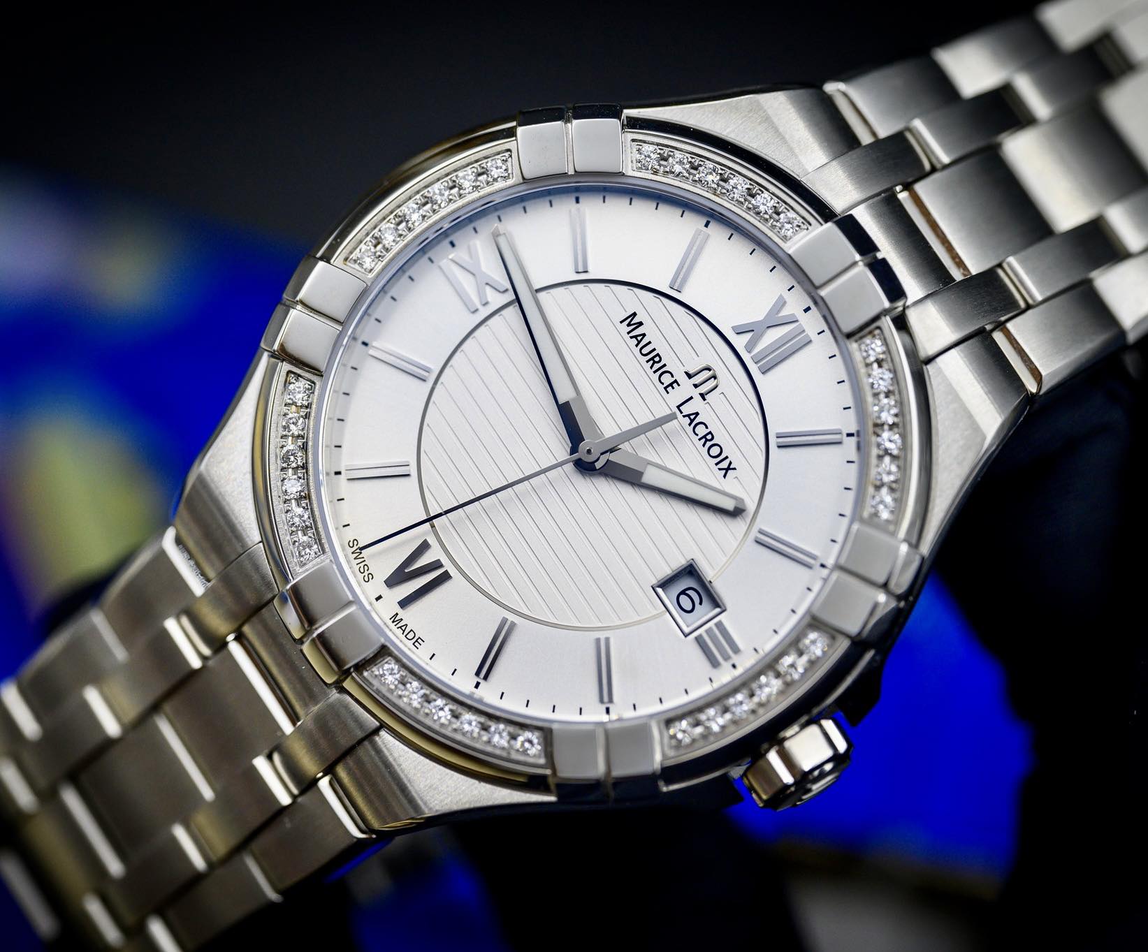 Ảnh 5 của (ĐỒNG HỒ NAM) (New) Maurice Lacroix Aikon Quartz AI1008-SD502-130-1 (AI1008SD5021301) 42mm